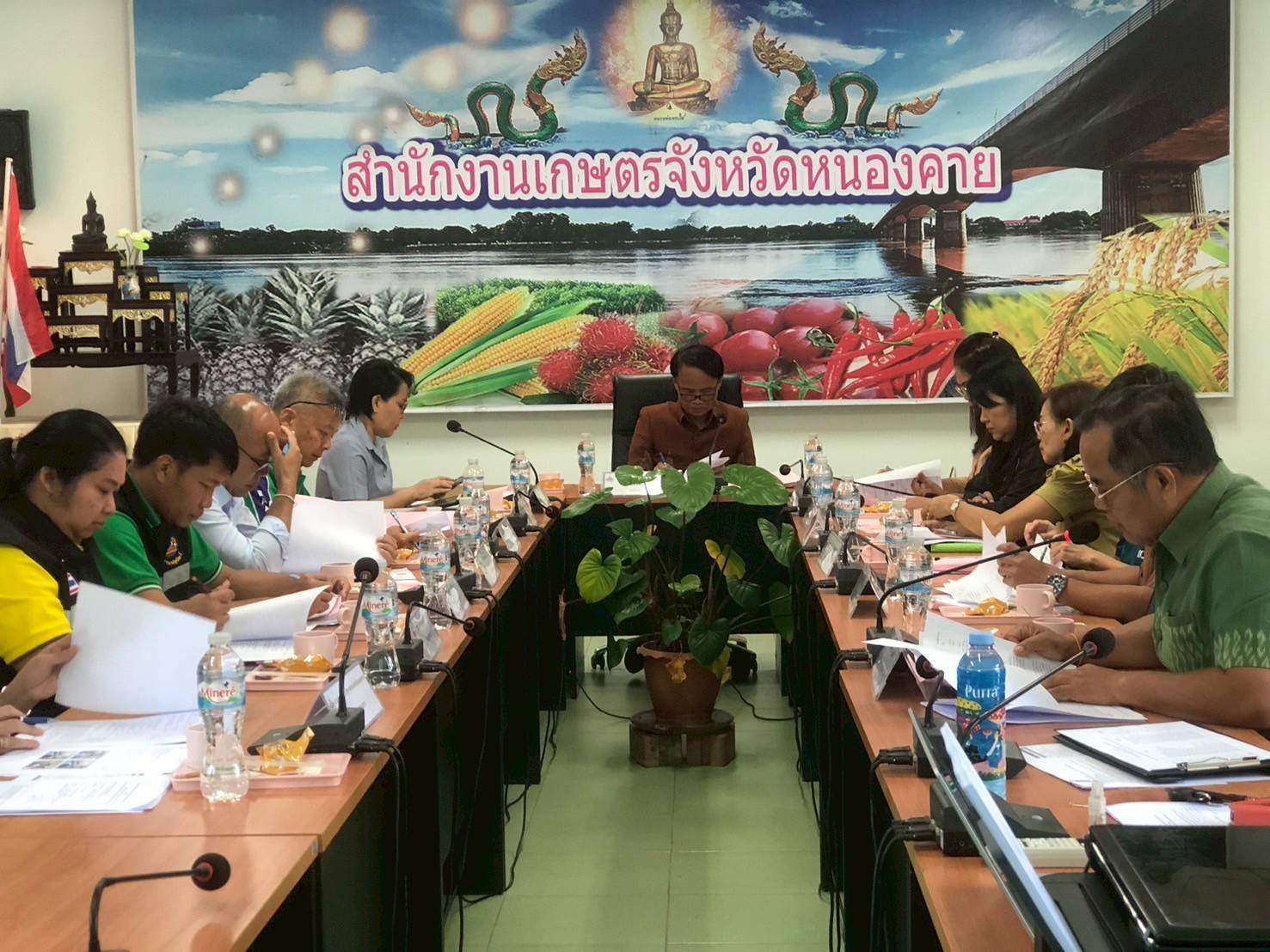 พช.หนองคาย ร่วมประชุมคณะอนุกรรมการส่งเสริมวิสาหกิจชุมชนจังหวัดหนองคาย ครั้งที่ 2 ประจำปี 2568