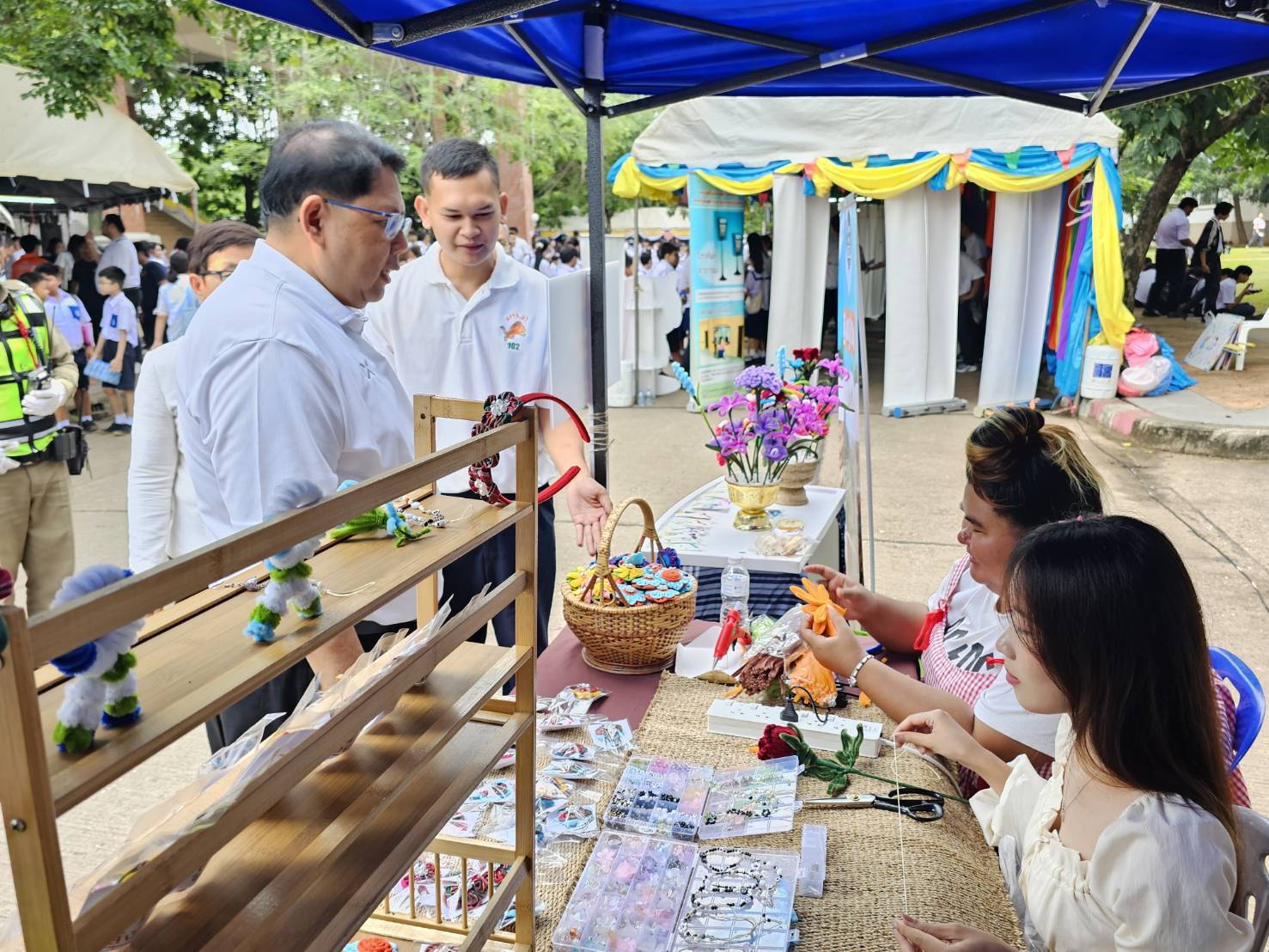 พช.หนองคาย ร่วมจัดกิจกรรมมหกรรมวันต่อต้านยาเสพติดโลก (26 มิถุนายน) ประจำปี 2568 จังหวัดหนองคาย ภายใต้แนวคิด “Stop Drugs Start Power สร้างพลังไทย หยุดภัยยาเสพติด”