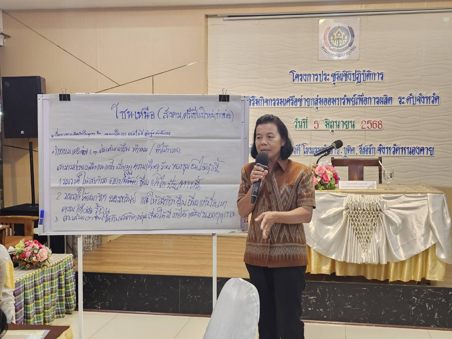 พช.หนองคาย เสริมแกร่งกิจกรรมเครือข่ายกลุ่มออมทรัพย์เพื่อการผลิตระดับจังหวัด สร้างความมั่นคงเงินออมยกระดับสู่กิจกรรมเครือข่ายฯ ขับเคลื่อนเศรษฐกิจฐานราก