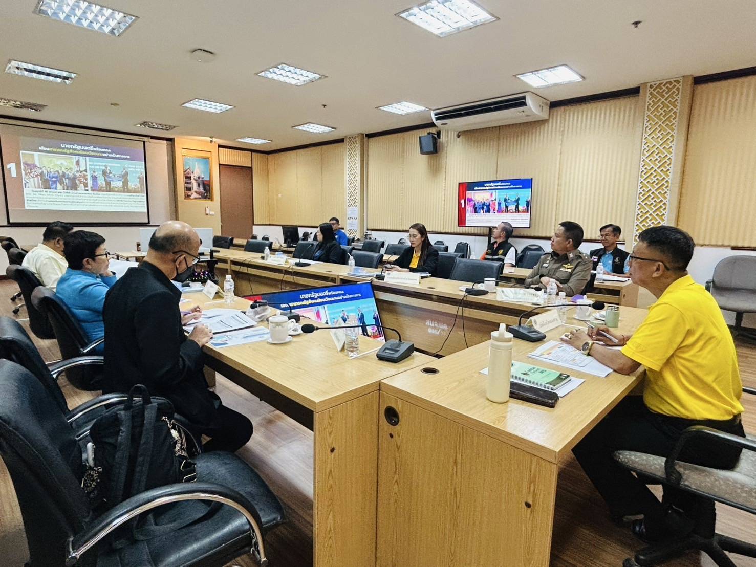 พช.หนองคาย ร่วมประชุมศูนย์ปฏิบัติการติดตามเร่งรัดการบำบัดรักษา ฟื้นฟูสภาพทางสังคม ป้องกัน และปราบปรามยาเสพติด ครั้งที่ 9/2568