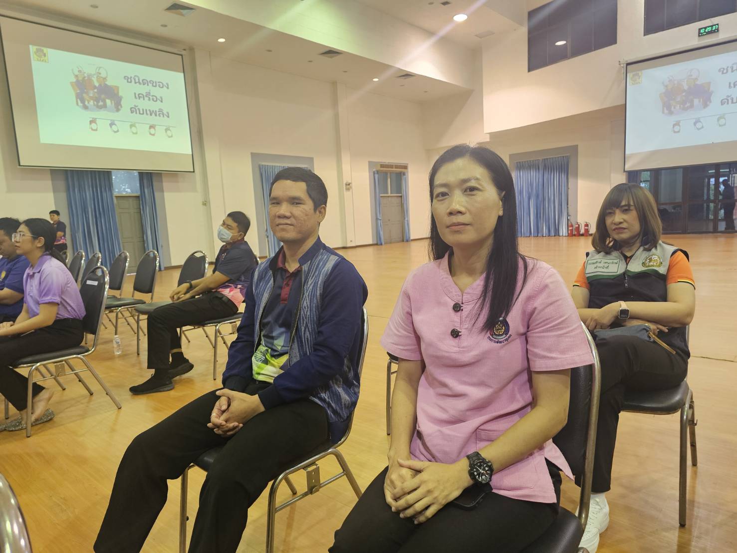 พช.หนองคาย ร่วมการฝึกซ้อมดับเพลิงและอพยพหนีไฟศาลากลางจังหวัดหนองคาย