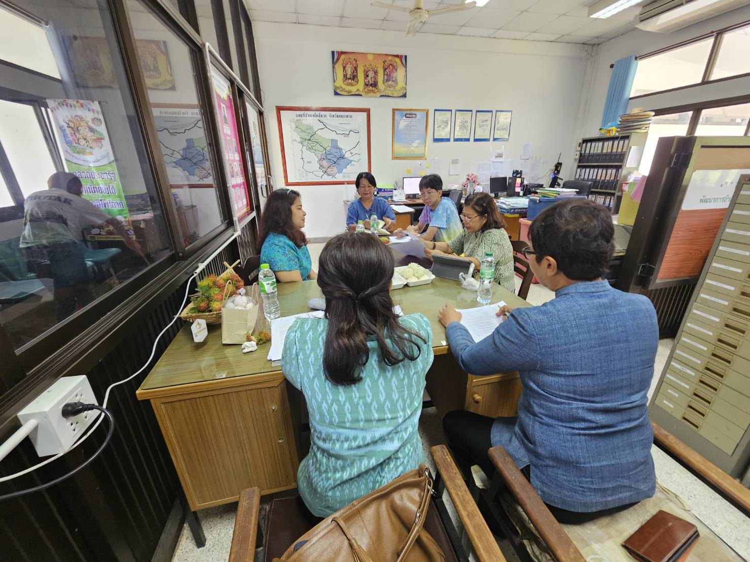 พช.หนองคาย ลงพื้นที่ตรวจติดตาม ส่งเสริมสนับสนุนขับเคลื่อนการดำเนินงานพัฒนาชุมชน ประจำปีงบประมาณ พ.ศ. 2568 พื้นที่อำเภอโพธิ์ตาก