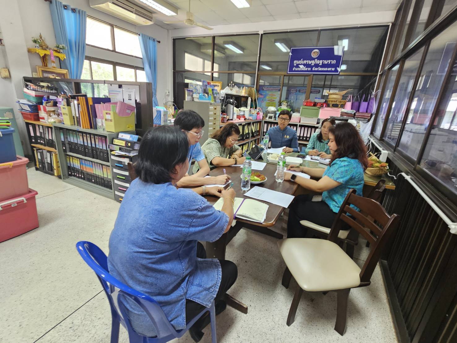 พช.หนองคาย ลงพื้นที่ตรวจติดตาม ส่งเสริมสนับสนุนขับเคลื่อนการดำเนินงานพัฒนาชุมชน ประจำปีงบประมาณ พ.ศ. 2568 พื้นที่อำเภอโพธิ์ตาก