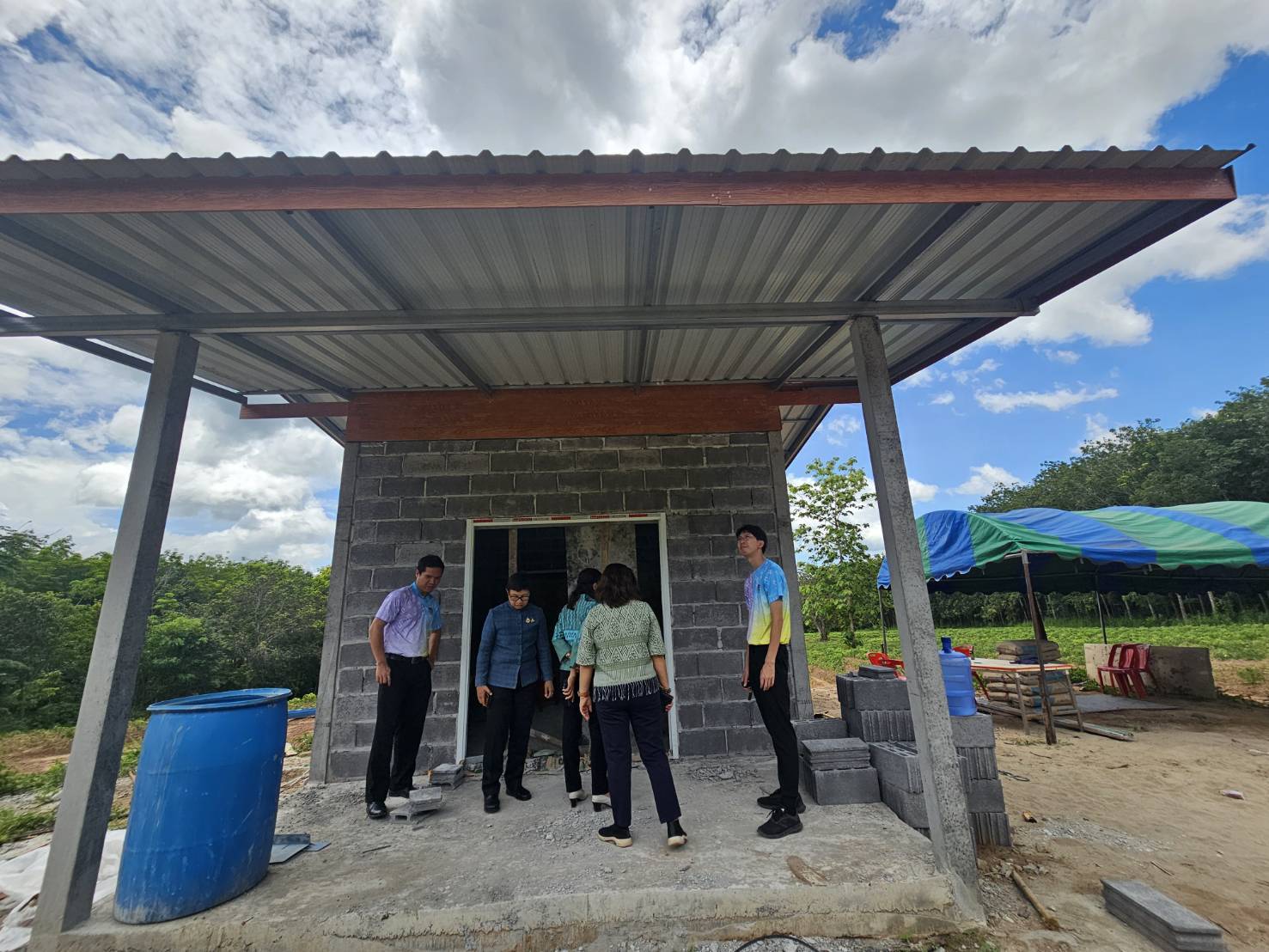 พช.หนองคาย ลงพื้นที่ตรวจติดตาม ส่งเสริมสนับสนุนขับเคลื่อนการดำเนินงานพัฒนาชุมชน ประจำปีงบประมาณ พ.ศ. 2568 พื้นที่อำเภอโพธิ์ตาก