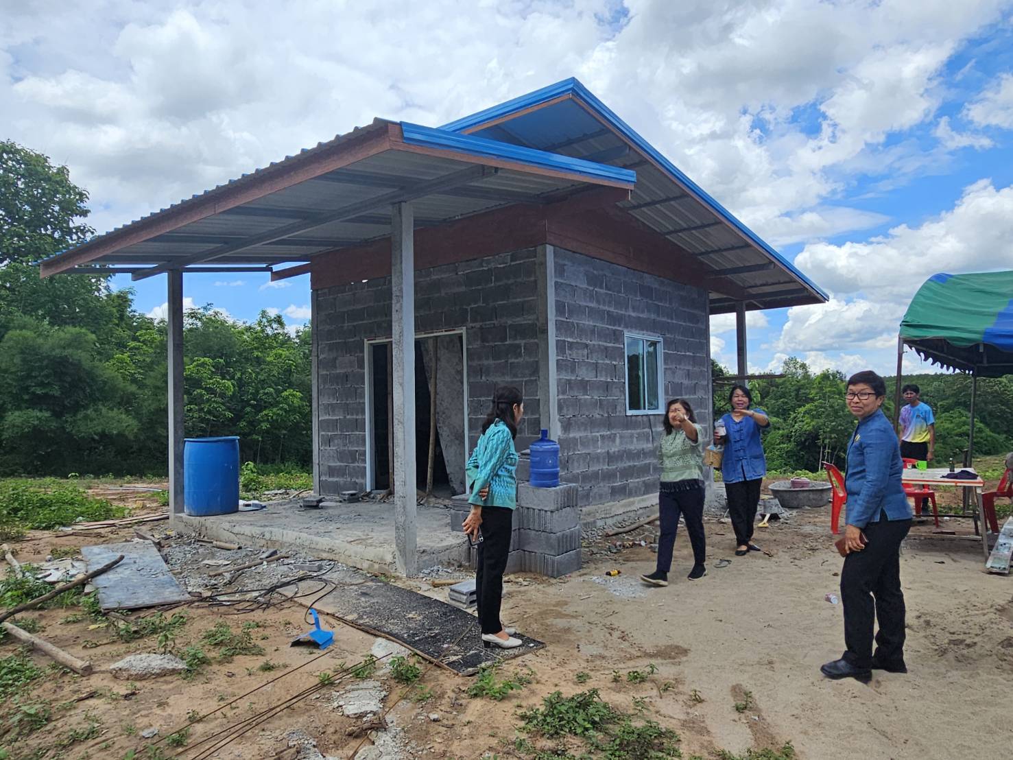 พช.หนองคาย ลงพื้นที่ตรวจติดตาม ส่งเสริมสนับสนุนขับเคลื่อนการดำเนินงานพัฒนาชุมชน ประจำปีงบประมาณ พ.ศ. 2568 พื้นที่อำเภอโพธิ์ตาก