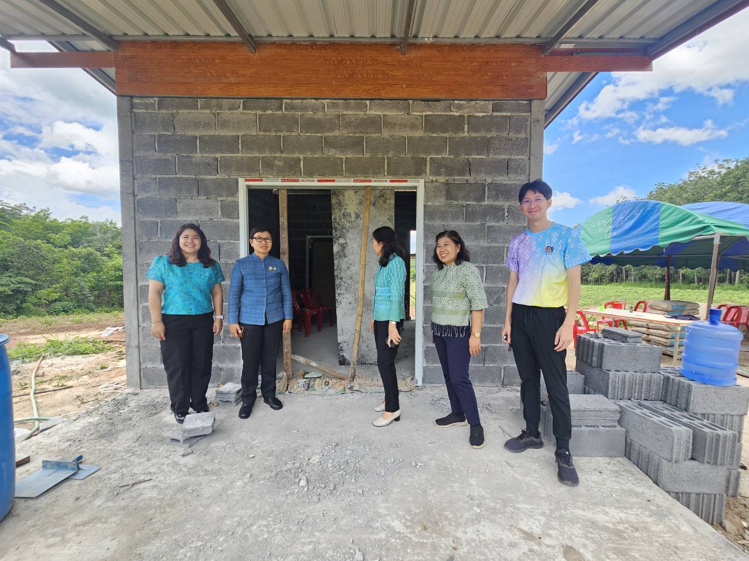 พช.หนองคาย ลงพื้นที่ตรวจติดตาม ส่งเสริมสนับสนุนขับเคลื่อนการดำเนินงานพัฒนาชุมชน ประจำปีงบประมาณ พ.ศ. 2568 พื้นที่อำเภอโพธิ์ตาก