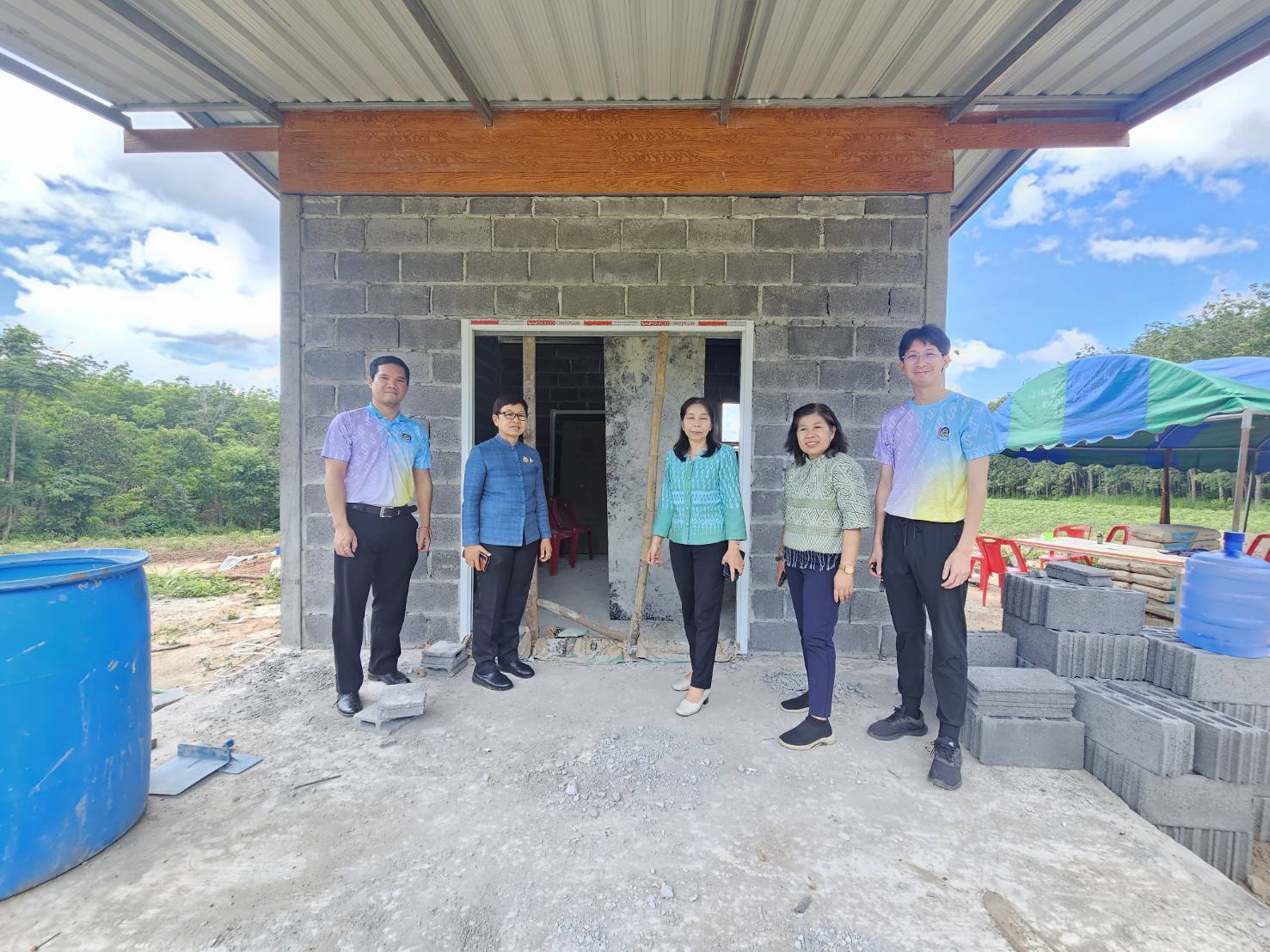 พช.หนองคาย ลงพื้นที่ตรวจติดตาม ส่งเสริมสนับสนุนขับเคลื่อนการดำเนินงานพัฒนาชุมชน ประจำปีงบประมาณ พ.ศ. 2568 พื้นที่อำเภอโพธิ์ตาก