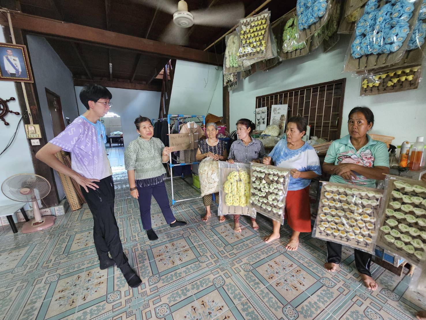 พช.หนองคาย ลงพื้นที่ติดตามการดำเนินงานสารสนเทศตำบลต้นแบบเพื่อพัฒนาคุณภาพชีวิต ตำบลโพธิ์ตาก
