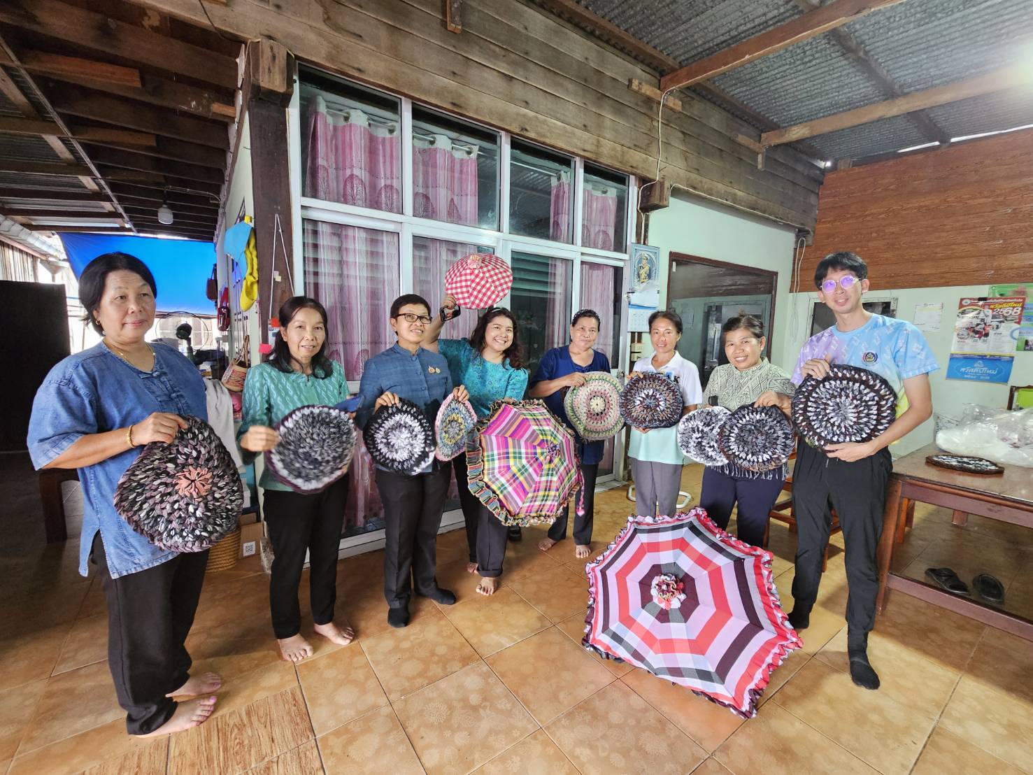 พช.หนองคาย ลงพื้นที่ติดตามการดำเนินงานสารสนเทศตำบลต้นแบบเพื่อพัฒนาคุณภาพชีวิต ตำบลโพธิ์ตาก