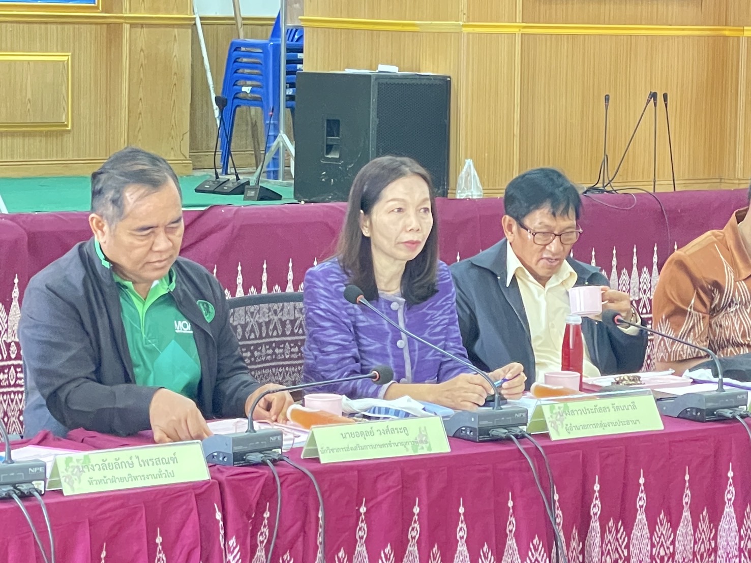 พช.หนองคาย คัดเลือกคนกองทุนพัฒนาบทบาทสตรีดีเด่น ระดับจังหวัด ตามโครงการเชิดชูเกียรติคนกองทุนพัฒนาบทบาทสตรี ประจำปี 2568