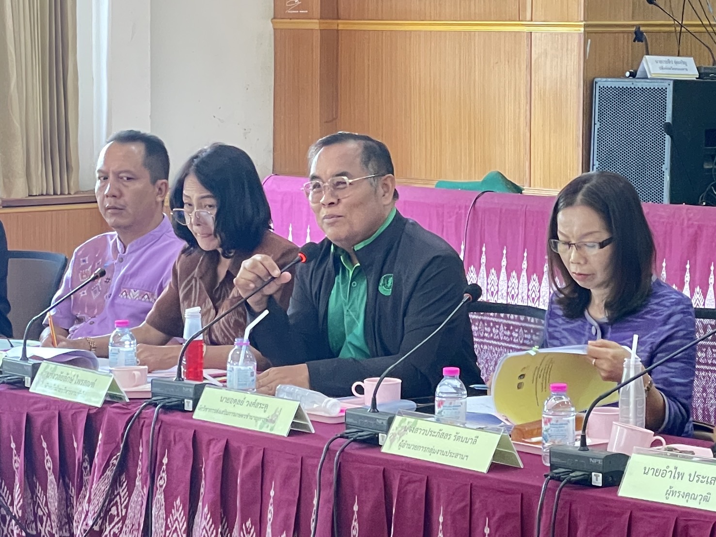 พช.หนองคาย คัดเลือกคนกองทุนพัฒนาบทบาทสตรีดีเด่น ระดับจังหวัด ตามโครงการเชิดชูเกียรติคนกองทุนพัฒนาบทบาทสตรี ประจำปี 2568