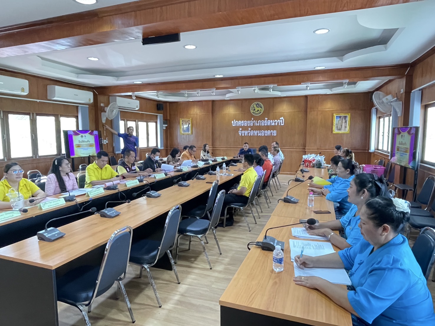 พช.หนองคาย คัดเลือกคนกองทุนพัฒนาบทบาทสตรีดีเด่น ระดับจังหวัด ตามโครงการเชิดชูเกียรติคนกองทุนพัฒนาบทบาทสตรี ประจำปี 2568 อำเภอรัตนวาปี