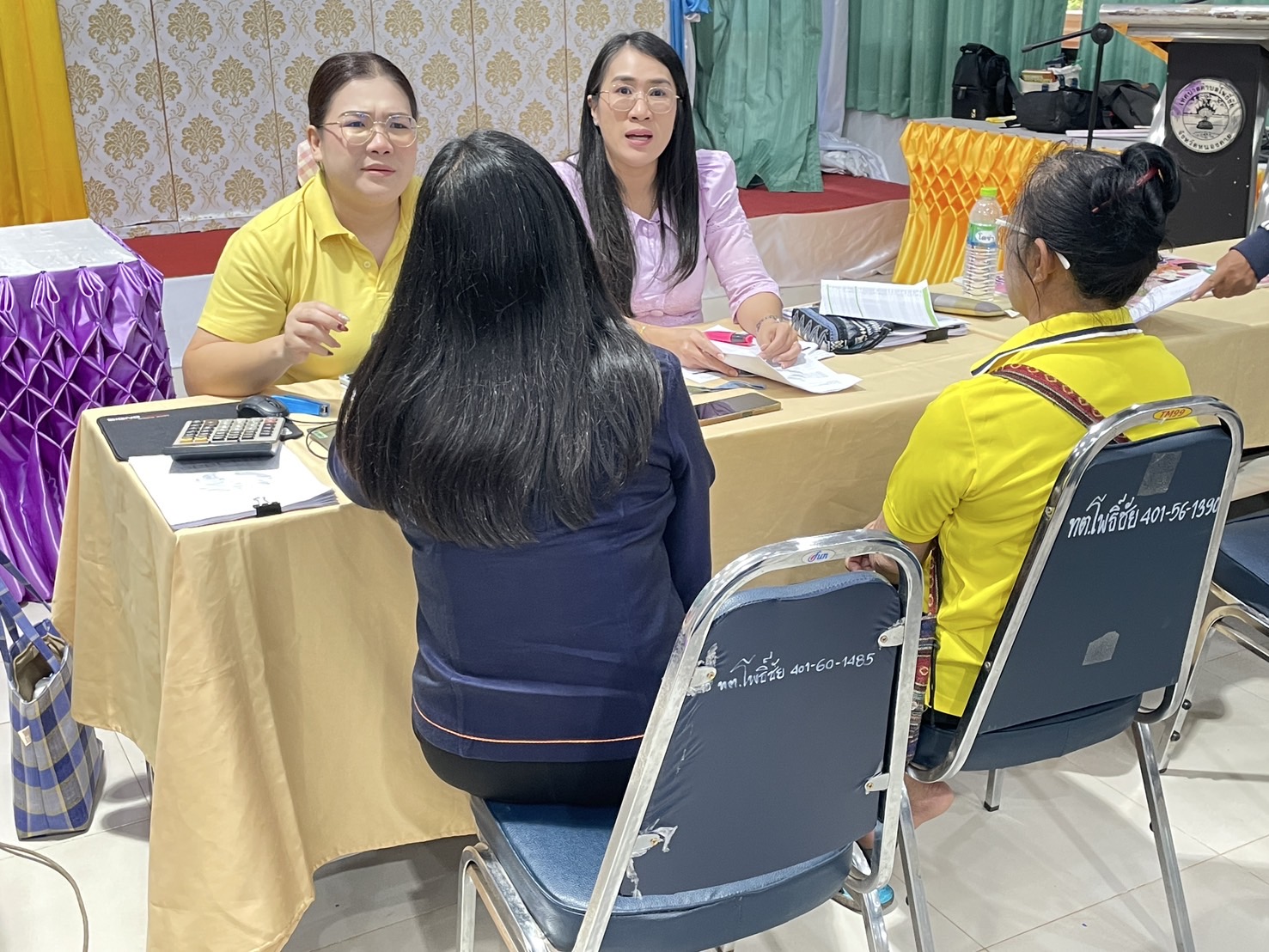 กองทุนฯ สตรี หนองคาย ลงพื้นที่ประชาสัมพันธ์มาตรการช่วยเหลือลูกหนี้กองทุนพัฒนาบทบาทสตรี