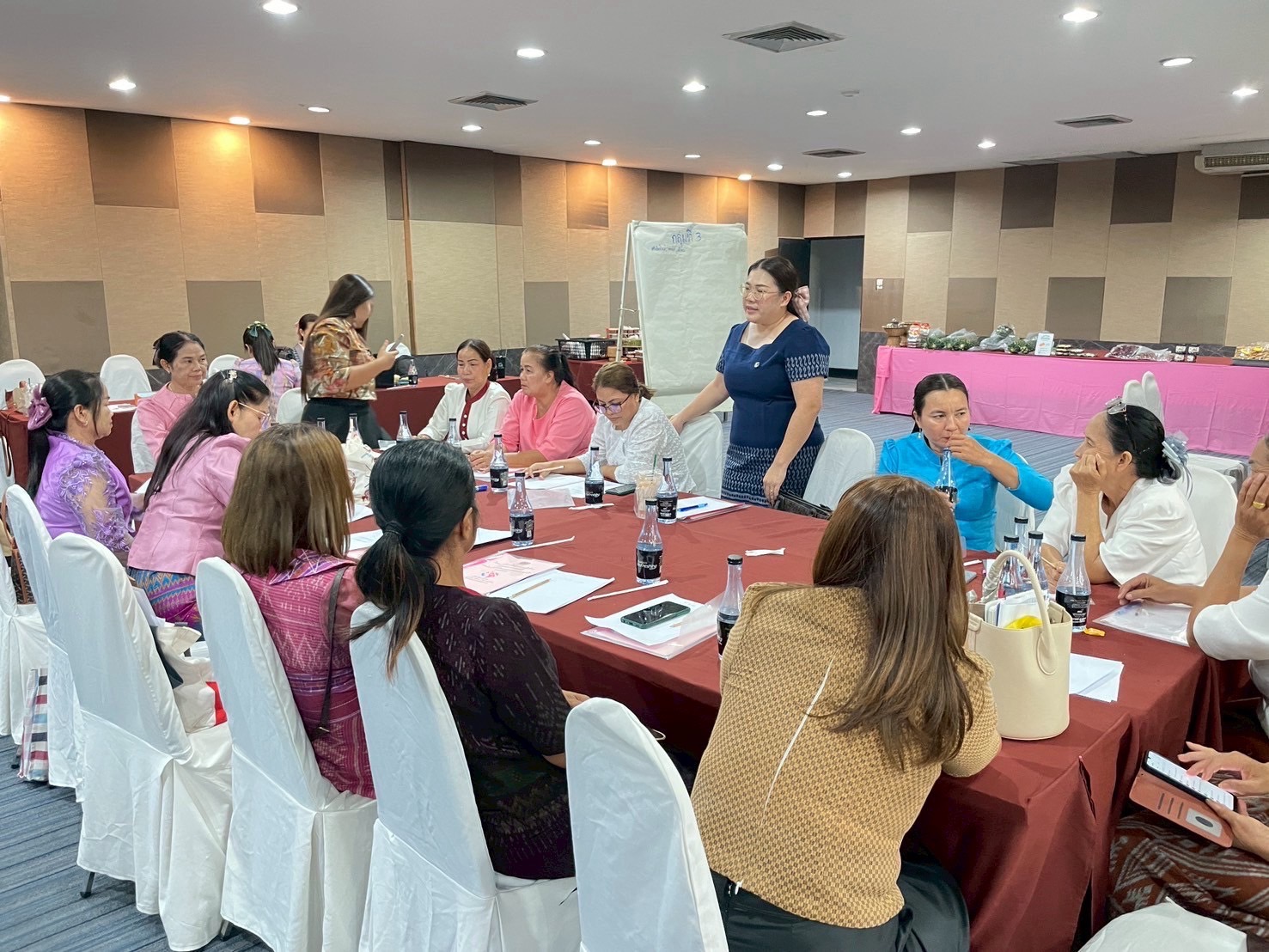 กองทุนฯ สตรี หนองคาย ดำเนินโครงการเพิ่มประสิทธิภาพการปฏิบัติงานกองทุนพัฒนาบทบาทสตรี แก่กลไกการขับเคลื่อนกองทุนพัฒนาบทบาทสตรีระดับจังหวัด