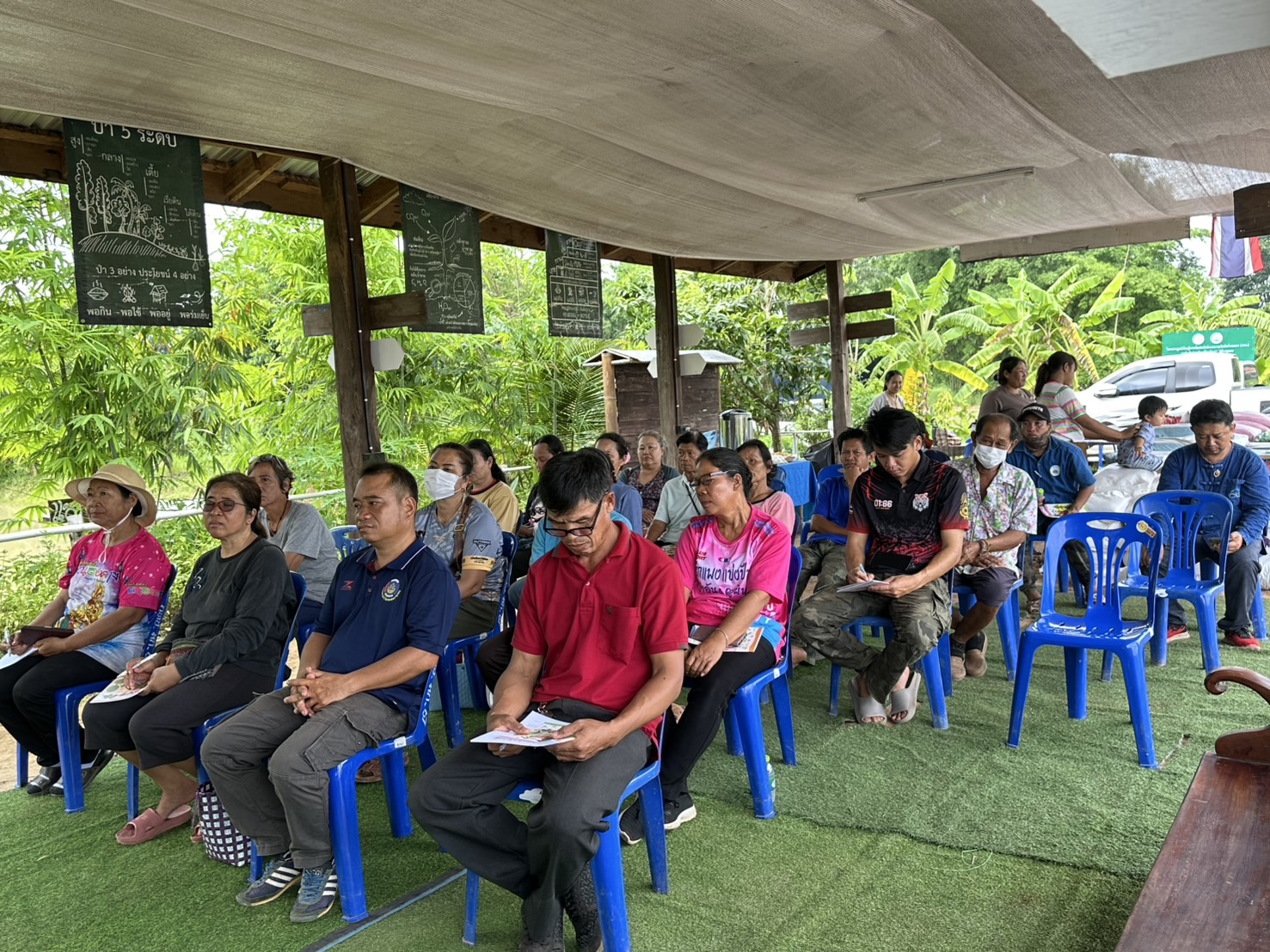 พช. หนองคาย : ดำเนินโครงการการขยายผลการจัดทำแปลงอนุรักษ์พันธุกรรมพืช