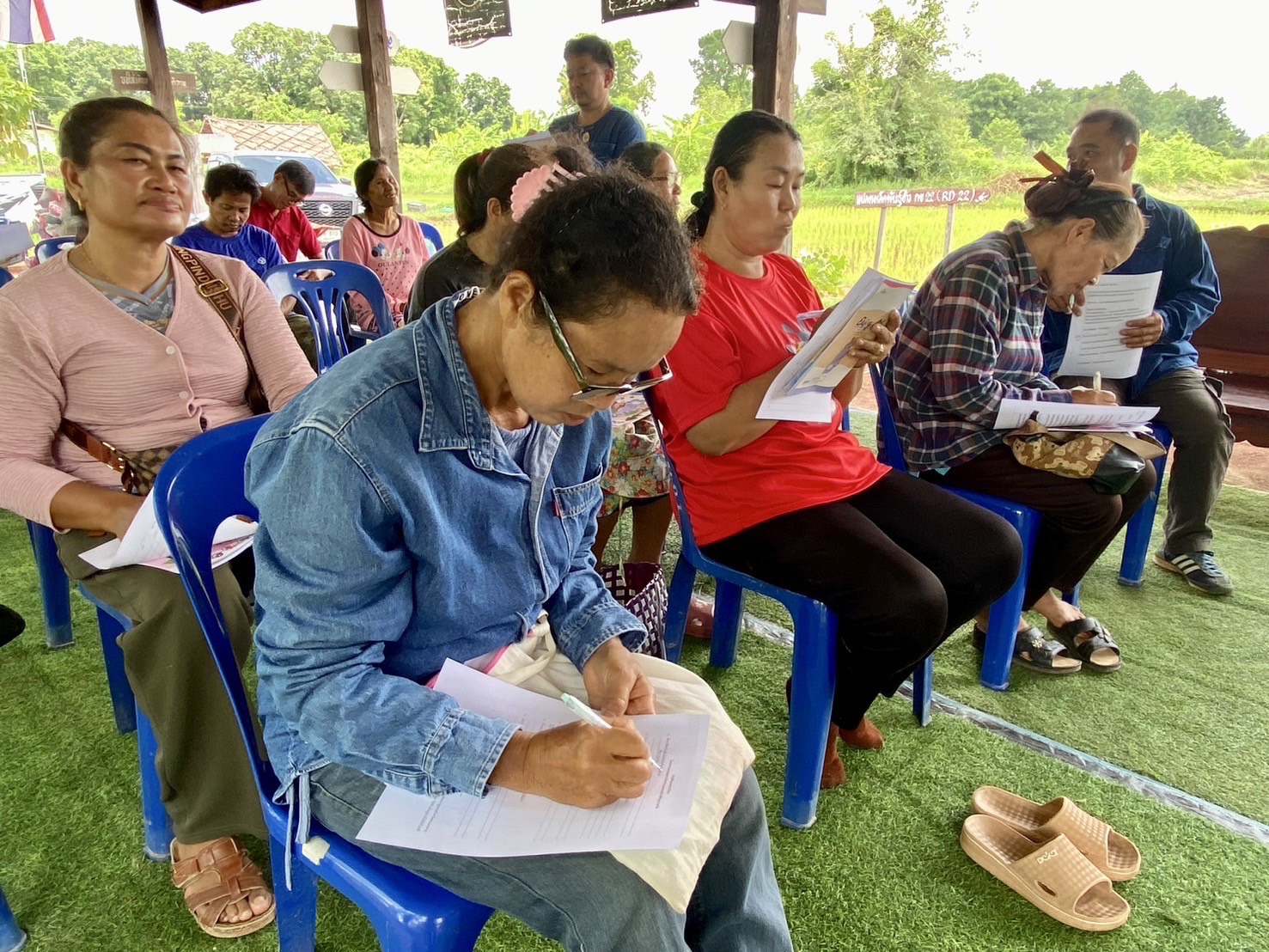 พช. หนองคาย : ดำเนินโครงการการขยายผลการจัดทำแปลงอนุรักษ์พันธุกรรมพืช