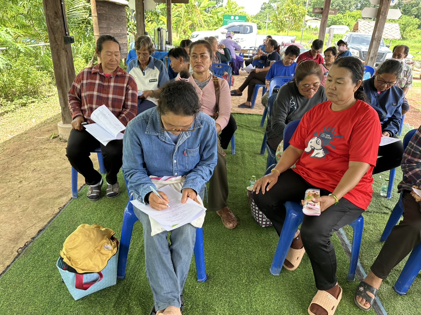 พช. หนองคาย : ดำเนินโครงการการขยายผลการจัดทำแปลงอนุรักษ์พันธุกรรมพืช