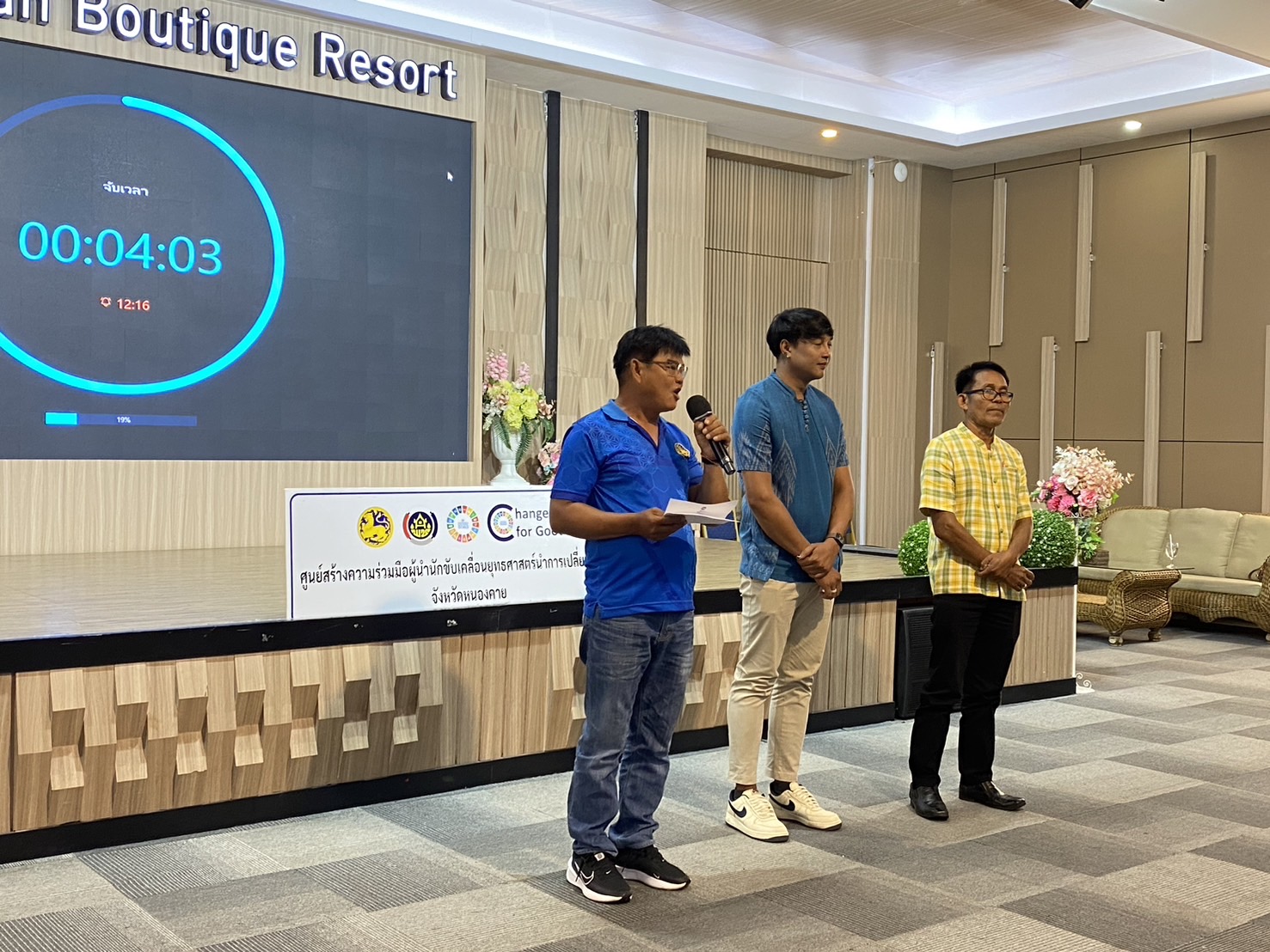 พช.หนองคาย ดำเนินโครงการสร้างเครือข่ายผู้นำการเปลี่ยนแปลงระดับจังหวัด ประจำปีงบประมาณ พ.ศ. 2568