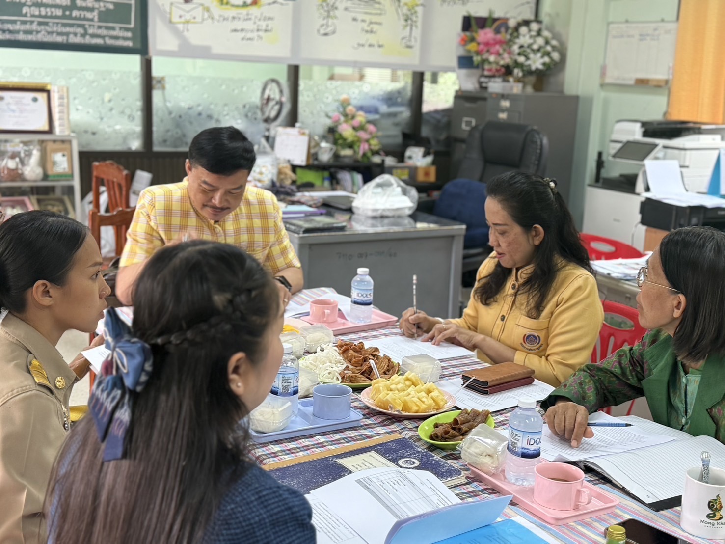 พช.หนองคาย ลงพื้นที่ตรวจติดตาม ส่งเสริมสนับสนุนการดำเนินงานการขับเคลื่อนงานพัฒนาชุมชน ประจำปีงบประมาณ พ.ศ. 2568