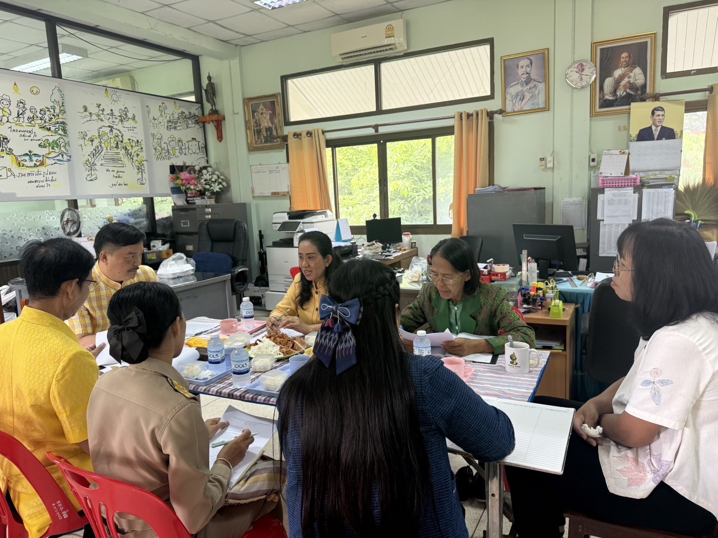 พช.หนองคาย ลงพื้นที่ตรวจติดตาม ส่งเสริมสนับสนุนการดำเนินงานการขับเคลื่อนงานพัฒนาชุมชน ประจำปีงบประมาณ พ.ศ. 2568