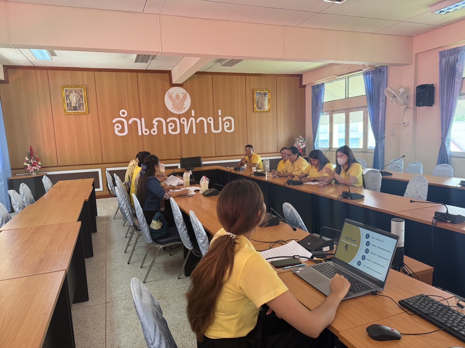 พช.หนองคาย ลงพื้นที่ตรวจติดตาม ส่งเสริมสนับสนุนการดำเนินงานการขับเคลื่อนงานพัฒนาชุมชน ประจำปีงบประมาณ พ.ศ. 2568