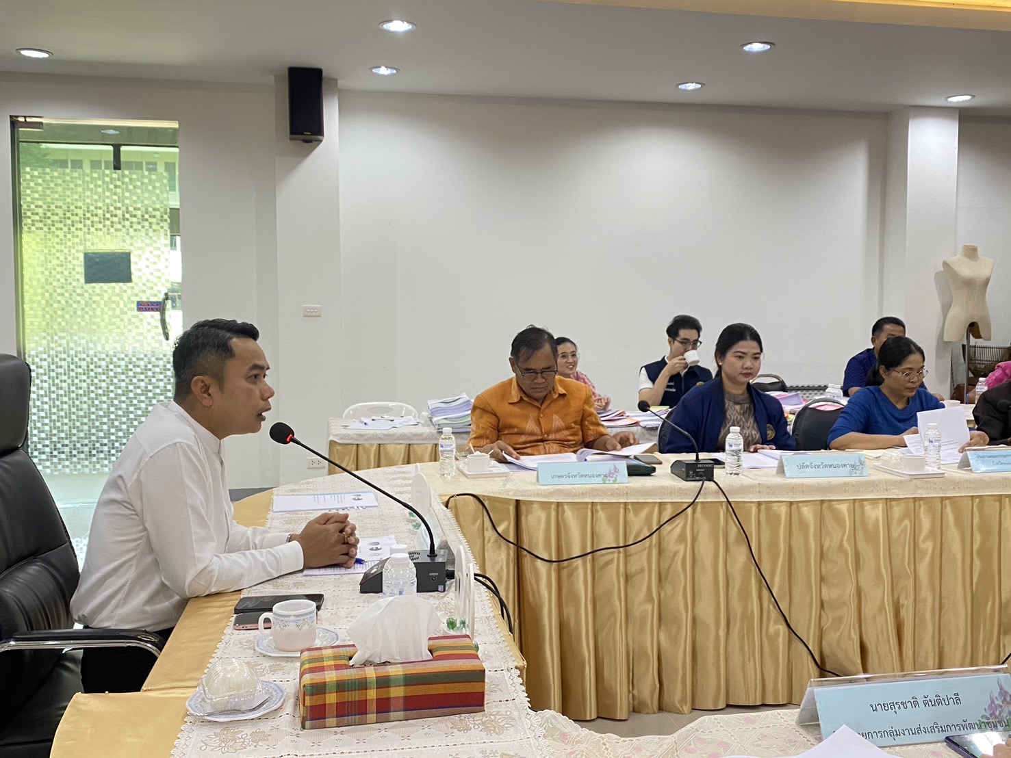 พช.หนองคาย ดำเนินการประชุมคณะกรรมการคัดสรรกิจกรรมพัฒนาชุมชนดีเด่น ภายใต้โครงการเชิดชูเกียรติเครือข่ายพัฒนาชุมชนดีเด่น ประจำปีงบประมาณ พ.ศ. 2568