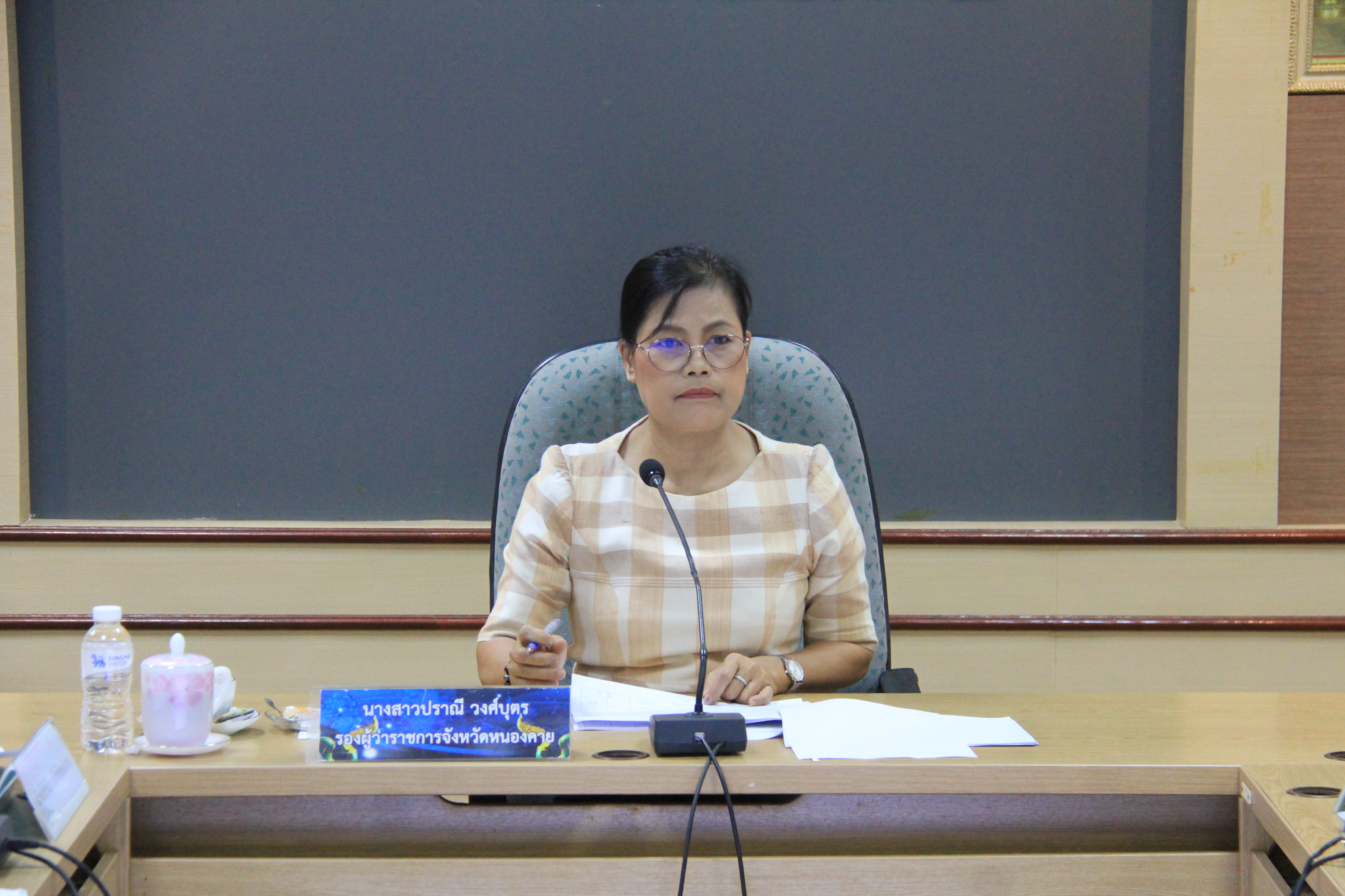 พช.หนองคาย ร่วมประชุมคณะทำงานกลั่นกรองโครงการตามแผนปฏิบัติราชการจังหวัดหนองคาย ประจำปีงบประมาณ พ.ศ. 2570