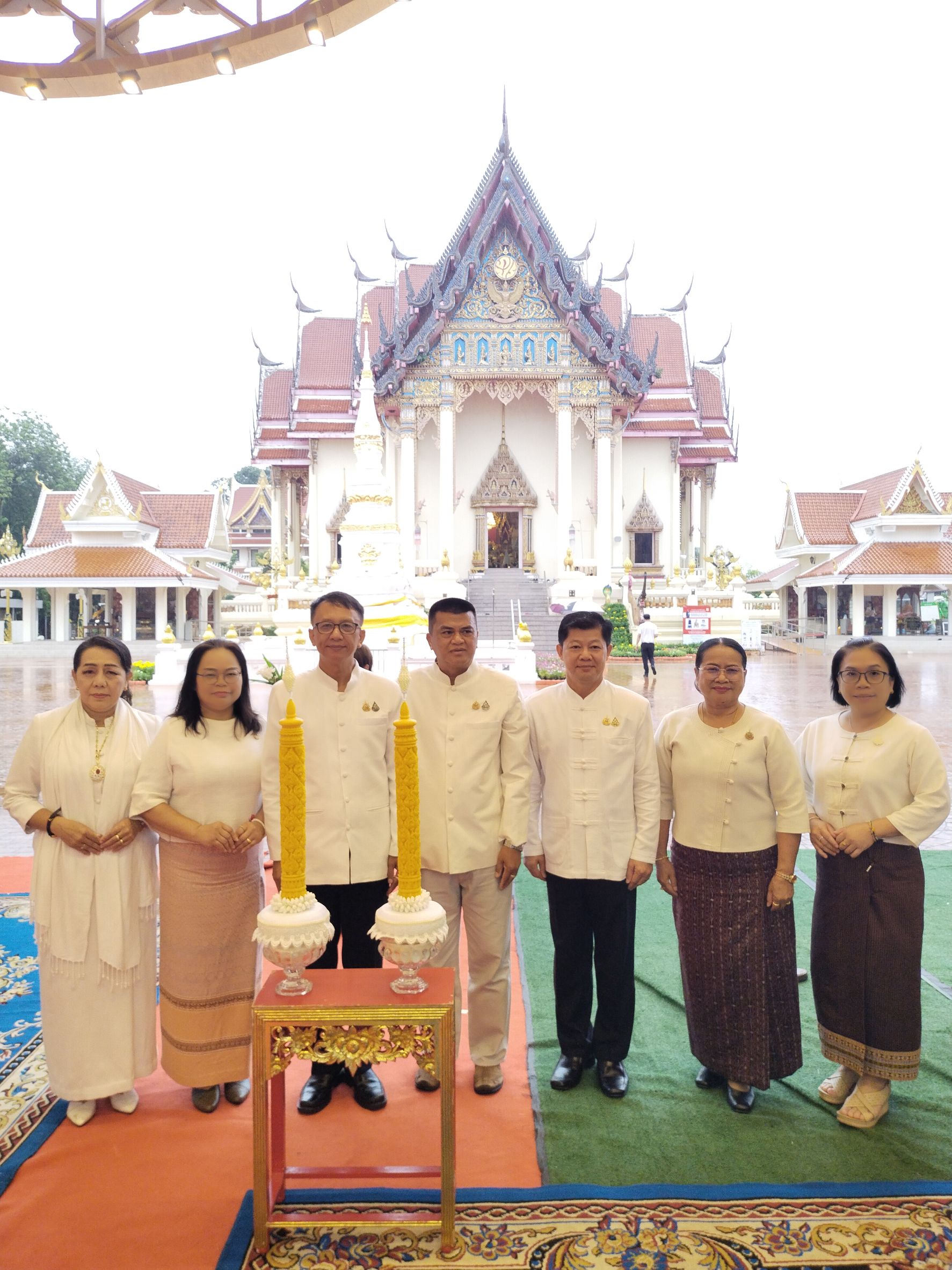 พช.หนองคาย ร่วมกิจกรรมส่งเสริมพระพุทธศาสนา เนื่องในเทศกาลวันอาสาฬหบูชา และวันเข้าพรรษา พุทธศักราช 2568