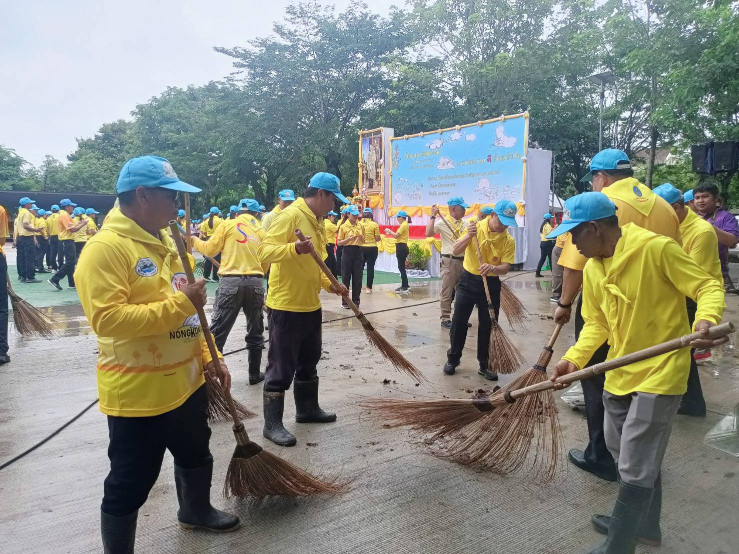 พช.หนองคาย เข้าร่วมกิจกรรมจิตอาสาพัฒนาเนื่องในโอกาสวันเฉลิมพระชนมพรรษาฯ 28 กรกฎาคม 2568