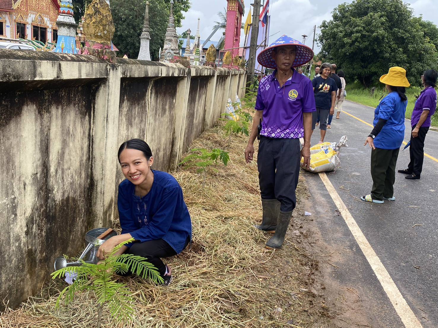 พช.หนองคาย จัดกิจกรรม “เส้นทางนี้มีผล ผู้คนรักกัน ปันสุข” น้อมนำแนวพระราชดำริฯ สร้างความมั่นคงทางอาหาร