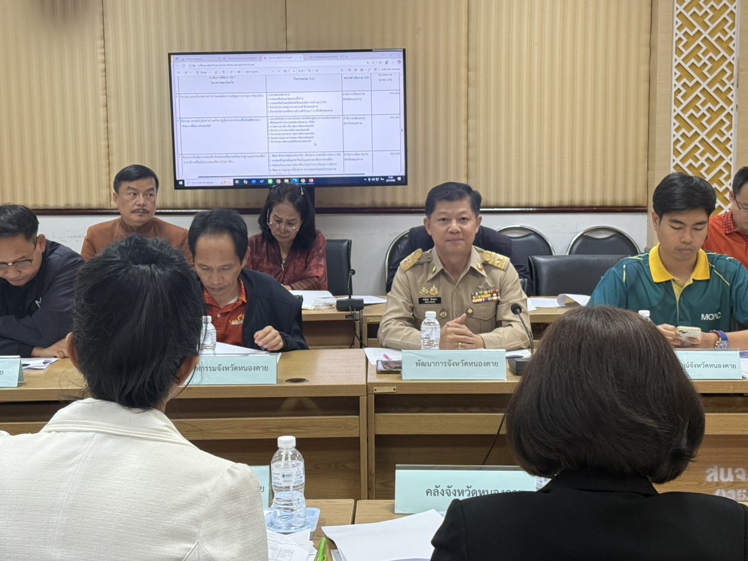 พช.หนองคาย ร่วมประชุมคณะทำงานกลั่นกรองโครงการตามแผนปฏิบัติราชการจังหวัดหนองคาย ประจำปีงบประมาณ พ.ศ. 2570