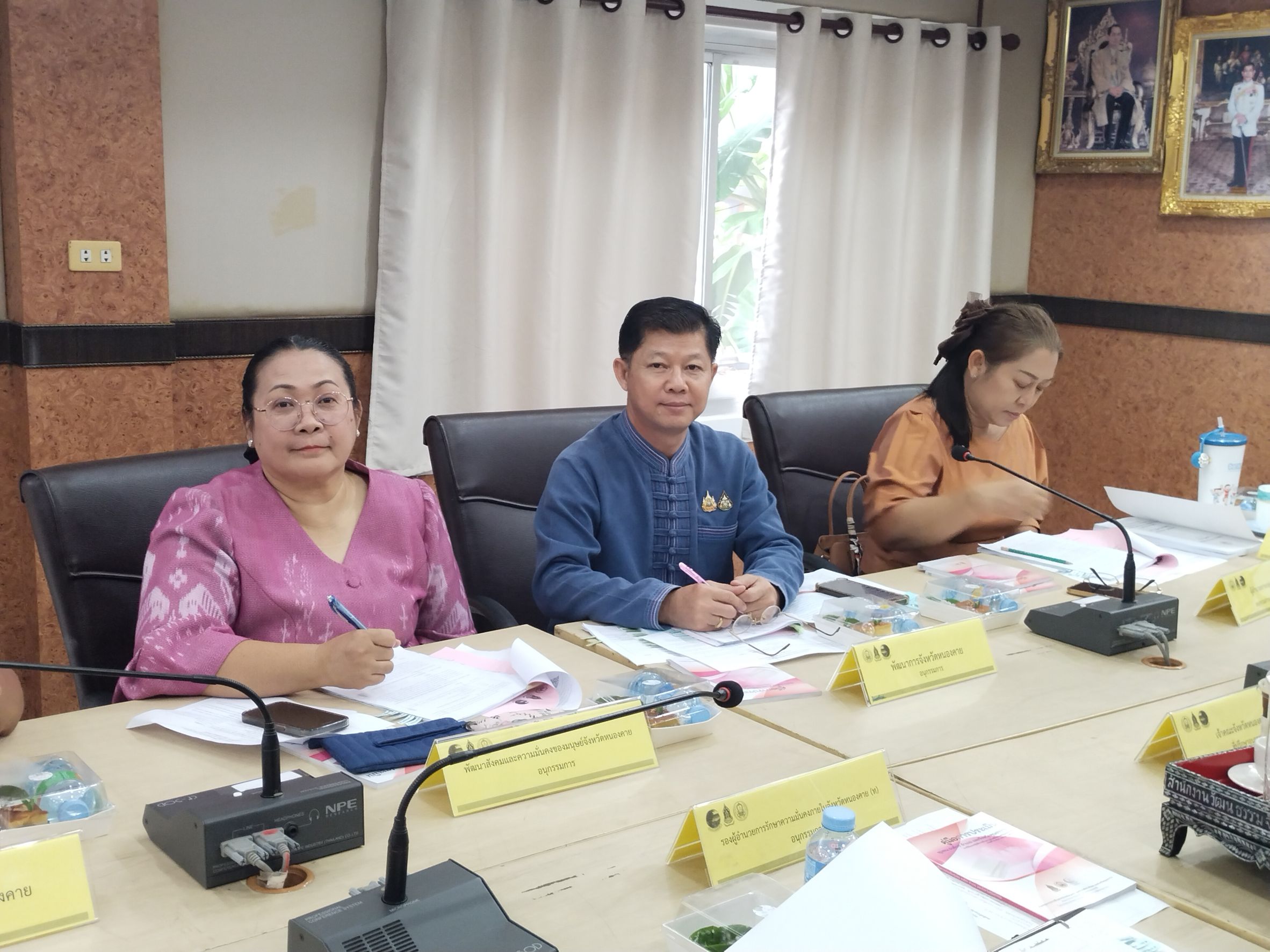 พช.หนองคาย ร่วมประชุมคณะอนุกรรมการส่งเสริมคุณธรรมจังหวัดหนองคาย ครั้งที่ 1/2568