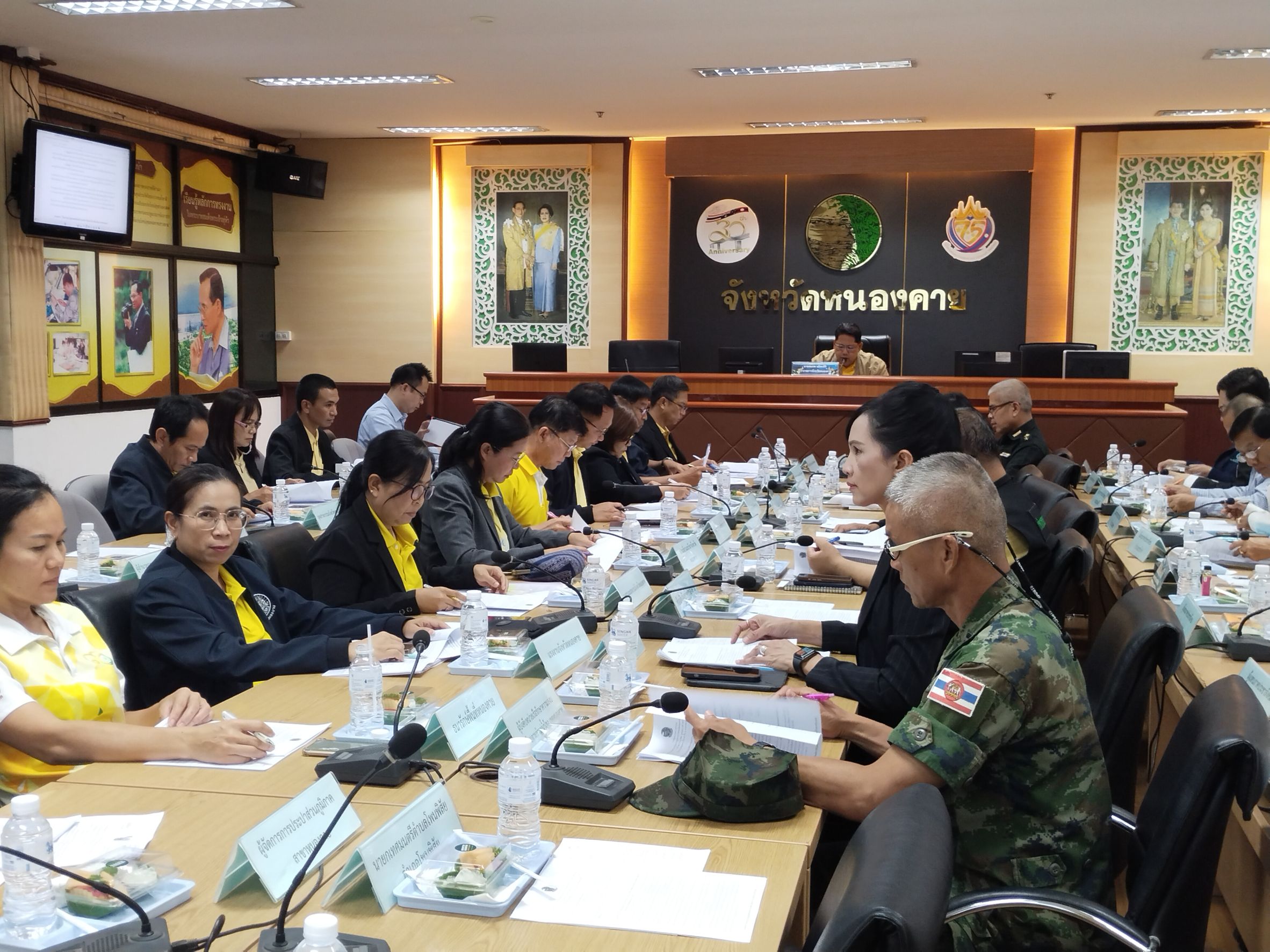 พช.หนองคาย ร่วมประชุมคณะกรรมการบริหารงานจังหวัดแบบบูรณาการจังหวัดหนองคาย (ก.บ.จ.นค.) ครั้งที่ 4/2568