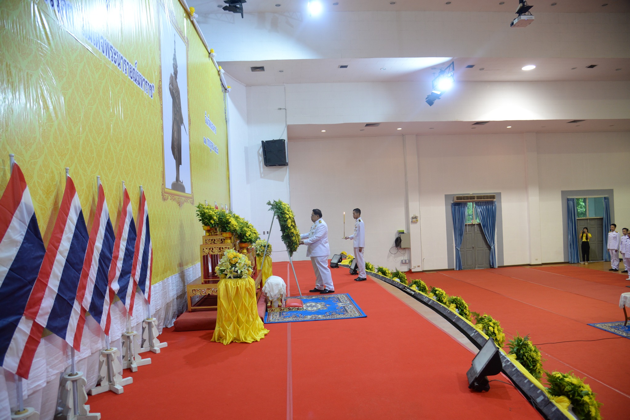 พช.หนองคาย ร่วมพิธีวางพวงมาลาและถวายราชสดุดี เนื่องในวันที่ระลึกคล้ายวันสวรรคต “สมเด็จพระนารายณ์มหาราช” ประจำปีพุทธศักราช 2568