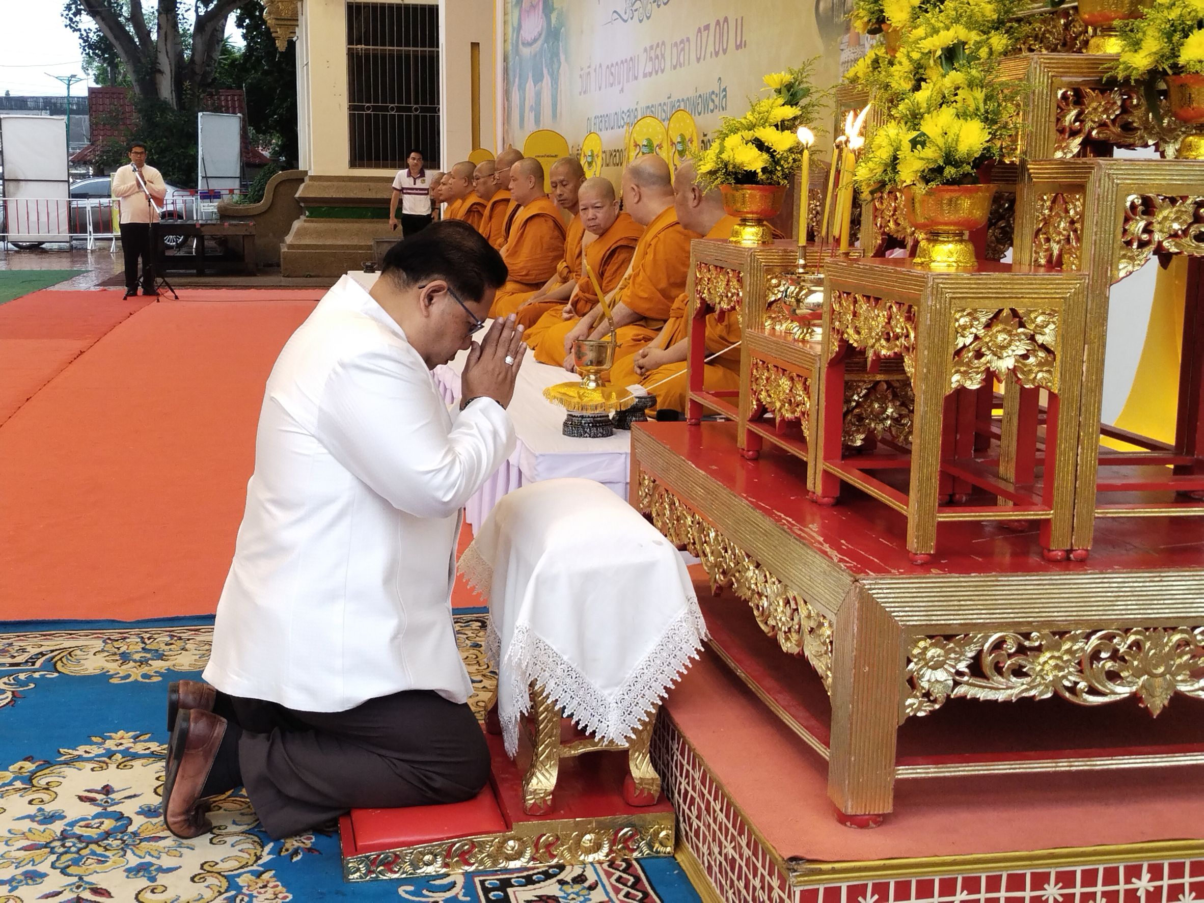 พช.หนองคาย ร่วมกิจกรรมส่งเสริมพระพุทธศาสนา เนื่องในเทศกาลวันอาสาฬหบูชา และวันเข้าพรรษา พุทธศักราช 2568