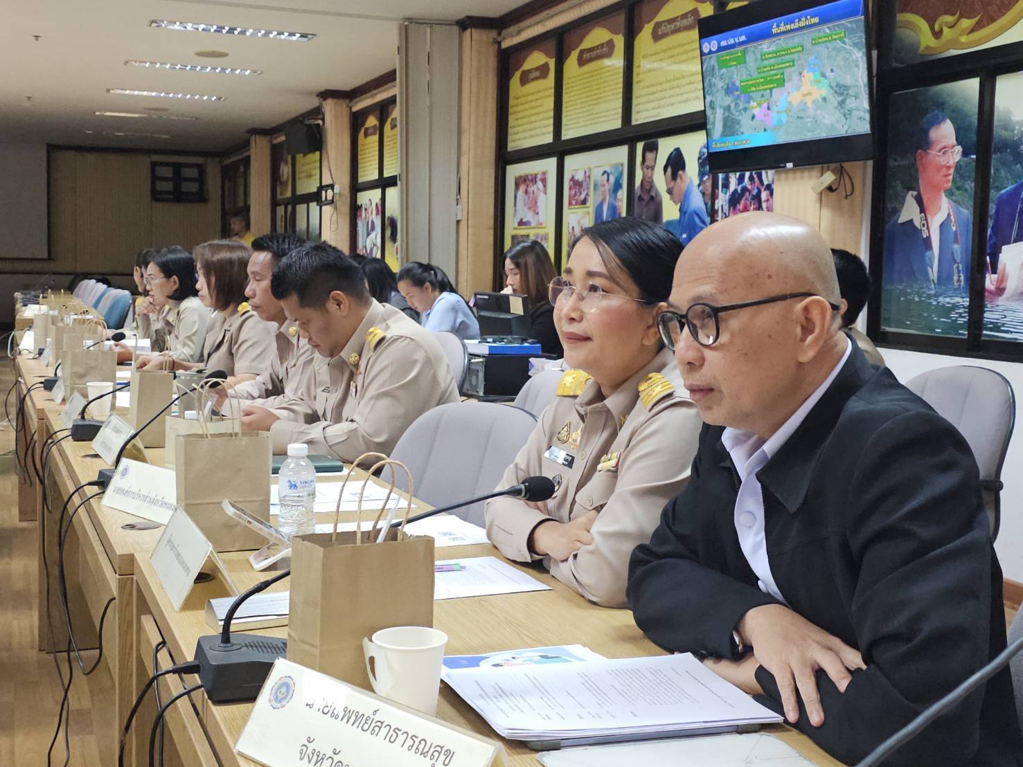 พช.หนองคาย ร่วมประชุมคณะกรรมการศูนย์อำนวยการป้องกันและปราบปรามยาเสพติดจังหวัดหนองคาย ครั้งที่ 6/2568