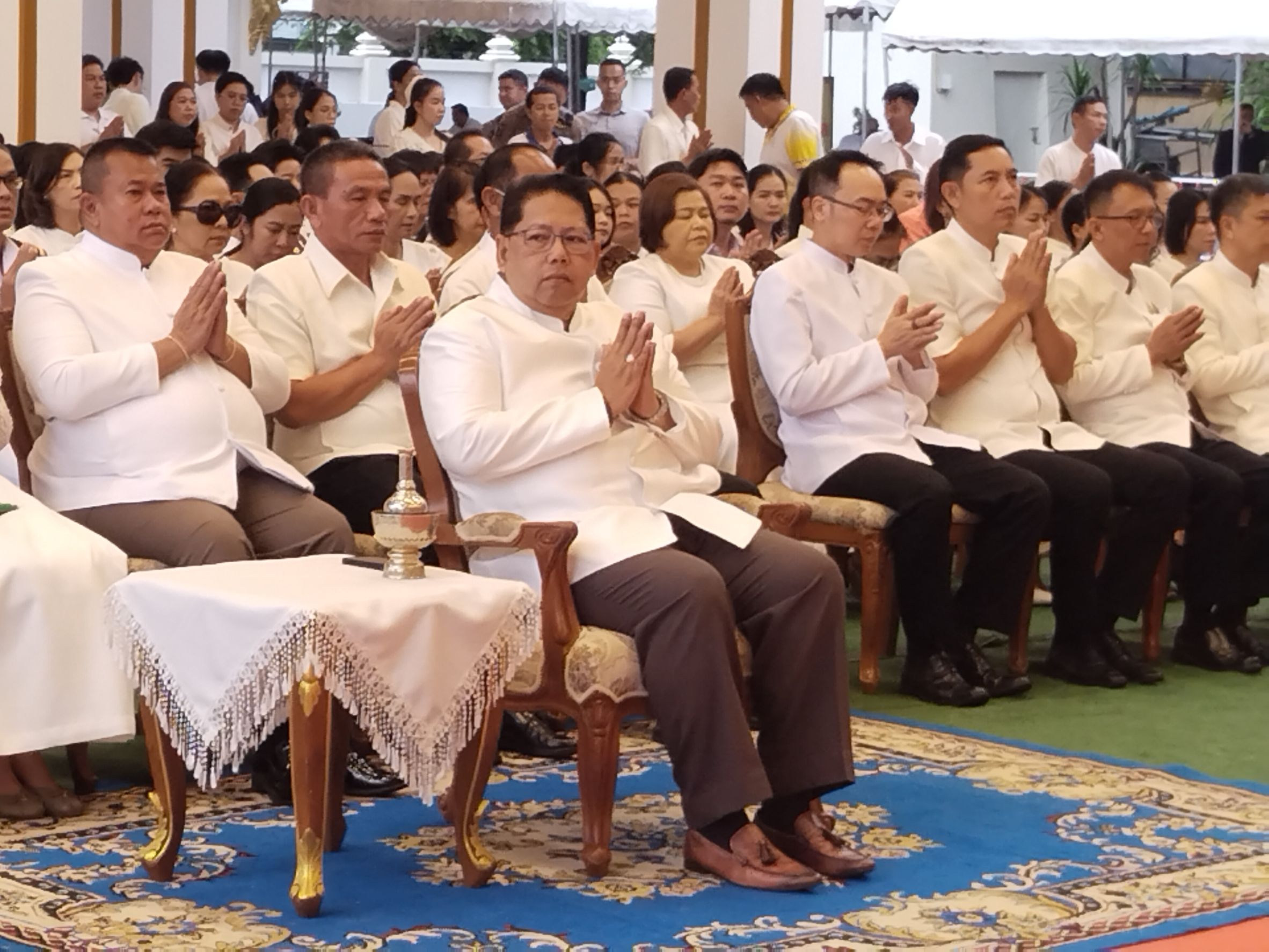 พช.หนองคาย ร่วมกิจกรรมส่งเสริมพระพุทธศาสนา เนื่องในเทศกาลวันอาสาฬหบูชา และวันเข้าพรรษา พุทธศักราช 2568