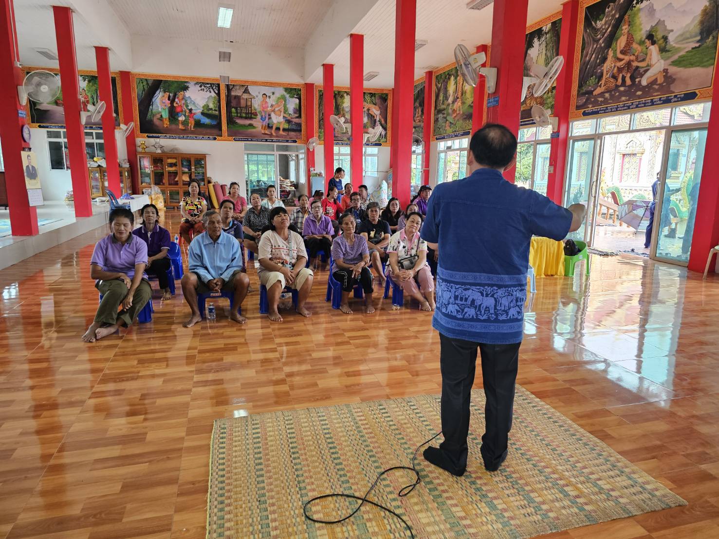 พช.หนองคาย จัดกิจกรรม “เส้นทางนี้มีผล ผู้คนรักกัน ปันสุข” น้อมนำแนวพระราชดำริฯ สร้างความมั่นคงทางอาหาร