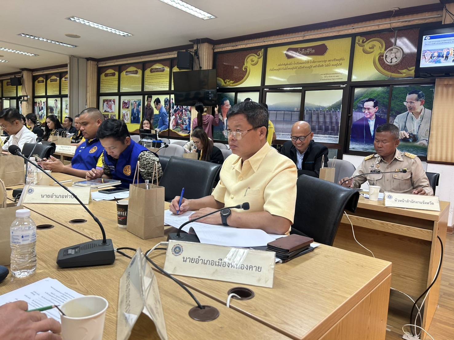 พช.หนองคาย ร่วมประชุมคณะกรรมการศูนย์อำนวยการป้องกันและปราบปรามยาเสพติดจังหวัดหนองคาย ครั้งที่ 7/2568