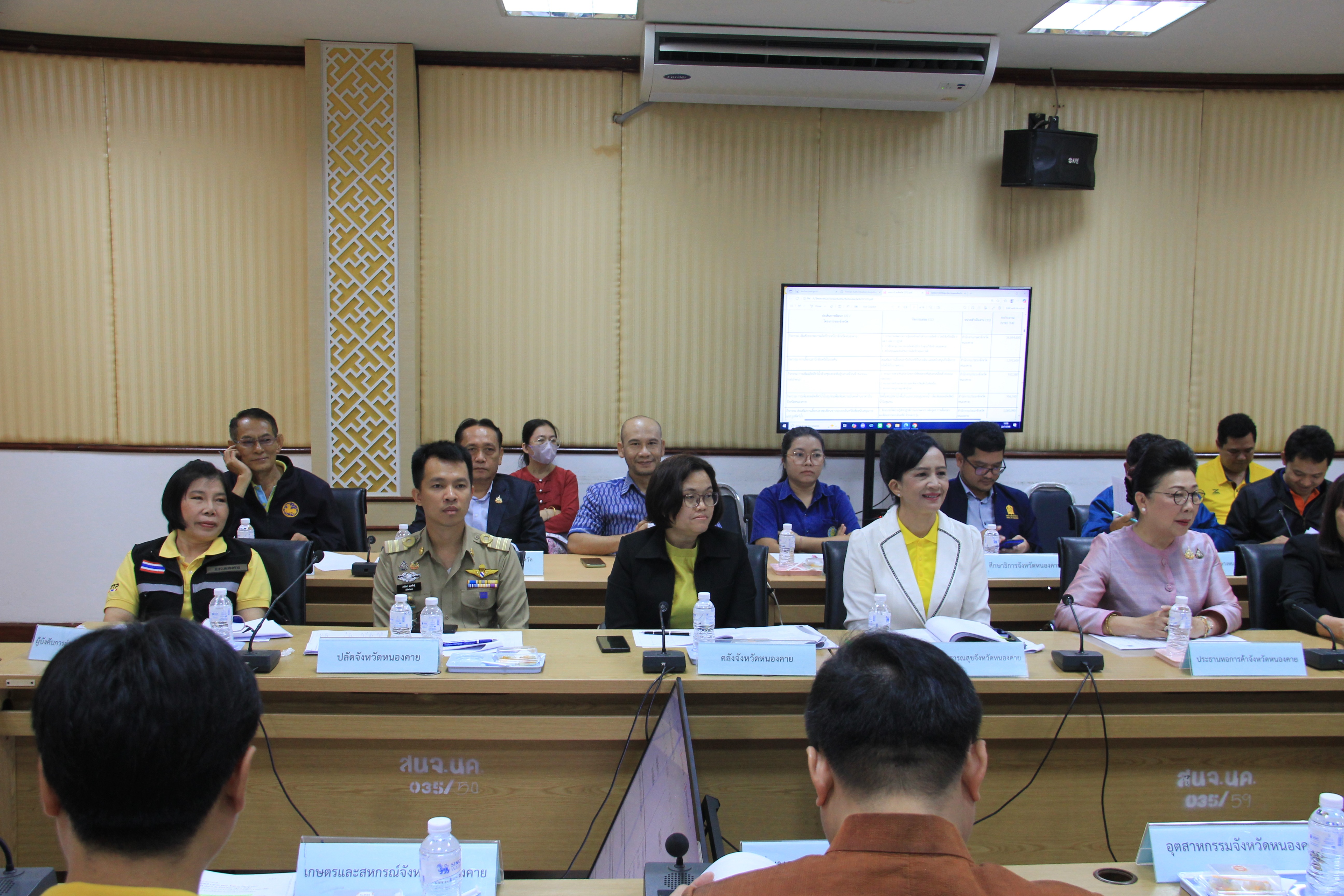 พช.หนองคาย ร่วมประชุมคณะทำงานกลั่นกรองโครงการตามแผนปฏิบัติราชการจังหวัดหนองคาย ประจำปีงบประมาณ พ.ศ. 2570