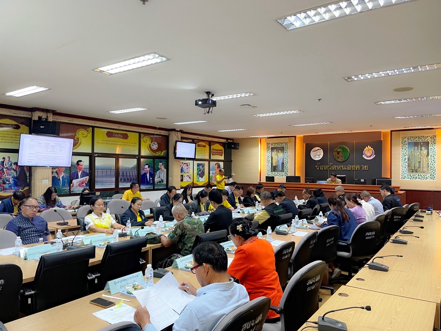 พช.หนองคาย ร่วมประชุมคณะกรรมการบริหารงานจังหวัดแบบบูรณาการจังหวัดหนองคาย (ก.บ.จ.นค.) ครั้งที่ 4/2568
