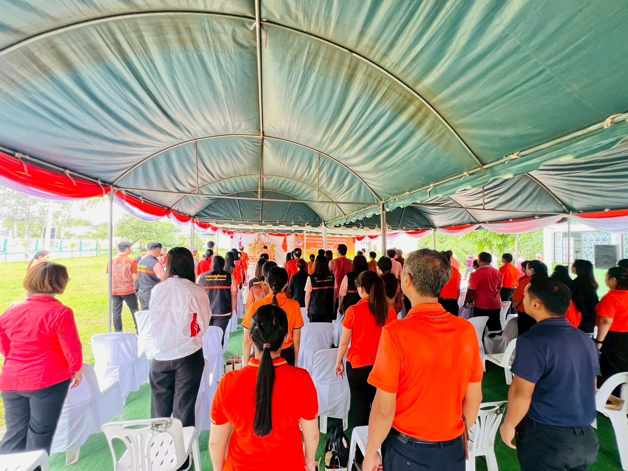 พช.หนองคาย ร่วมพิธีสดุดีเทิดพระเกียรติ ศาสตราจารย์ ดร.สมเด็จเจ้าฟ้าฯ กรมพระศรีสวางควัฒน วรขัตติยราชนารี และพิธีเปิดโครงการปศุสัตว์ร่วมใจกำจัดภัยโรคพิษสุนัขบ้า เพื่อเฉลิมพระเกียรติฯ