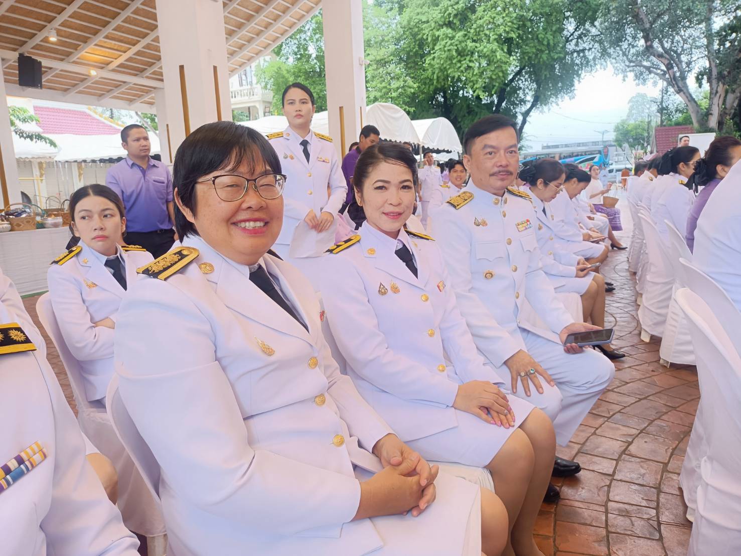 พช.หนองคาย ร่วมพิธีทำบุญตักบาตรถวายพระราชกุศล เนื่องในวันคล้ายวันประสูติ พระเจ้าวรวงศ์เธอ พระองค์เจ้าโสมสวลี กรมหมื่นสุทธนารีนาถ