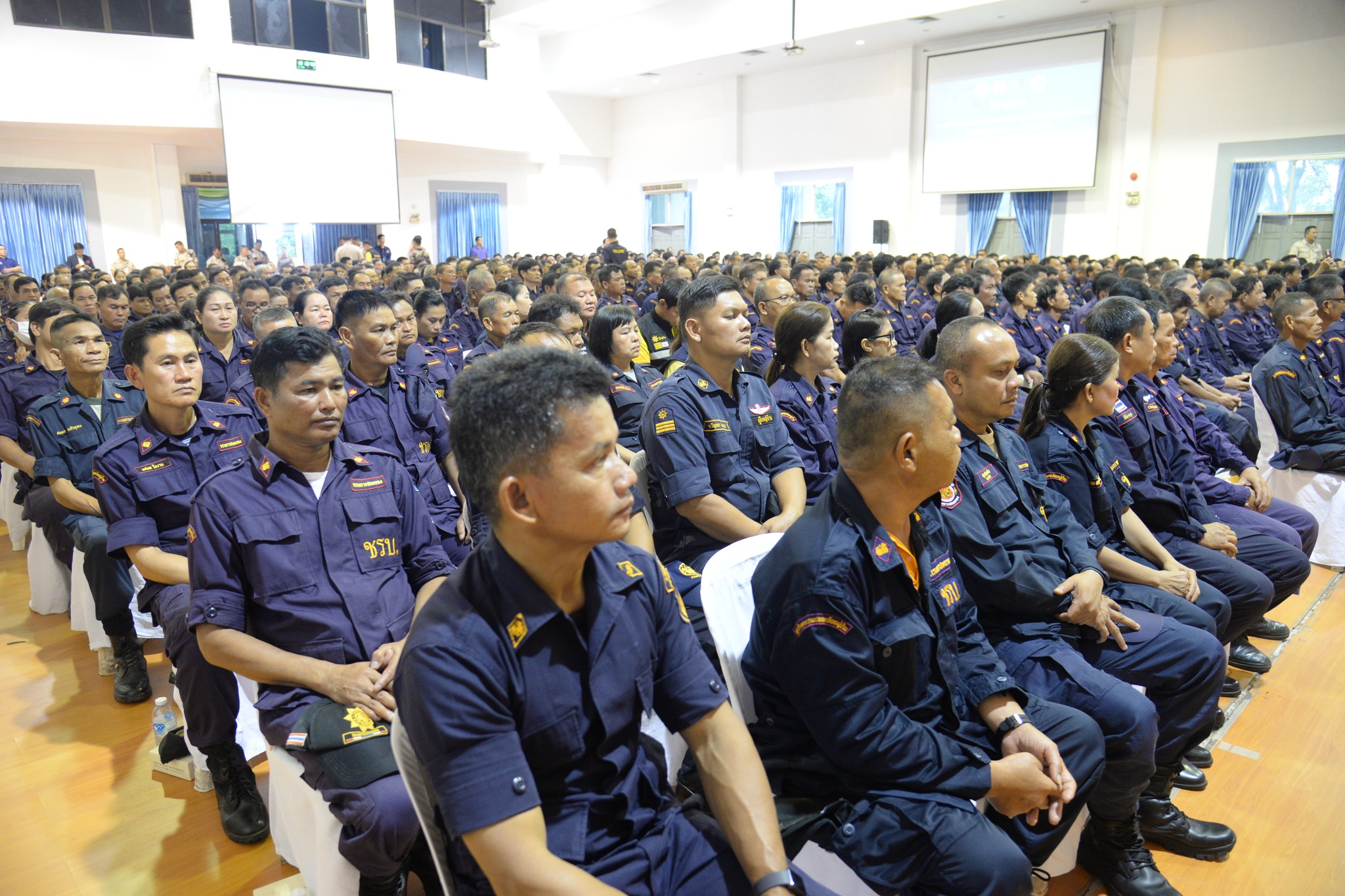 พช.หนองคาย ร่วมพิธีเปิดโครงการรวมพลังภาคีเครือข่ายมวลชนชุดรักษาความปลอดภัยหมู่บ้าน (ชรบ.) ป้องกันภัยยาเสพติดจังหวัดหนองคาย และกิจกรรมเนื่องในวันชุดรักษาความปลอดภัยหมู่บ้าน (วัน ชรบ.)