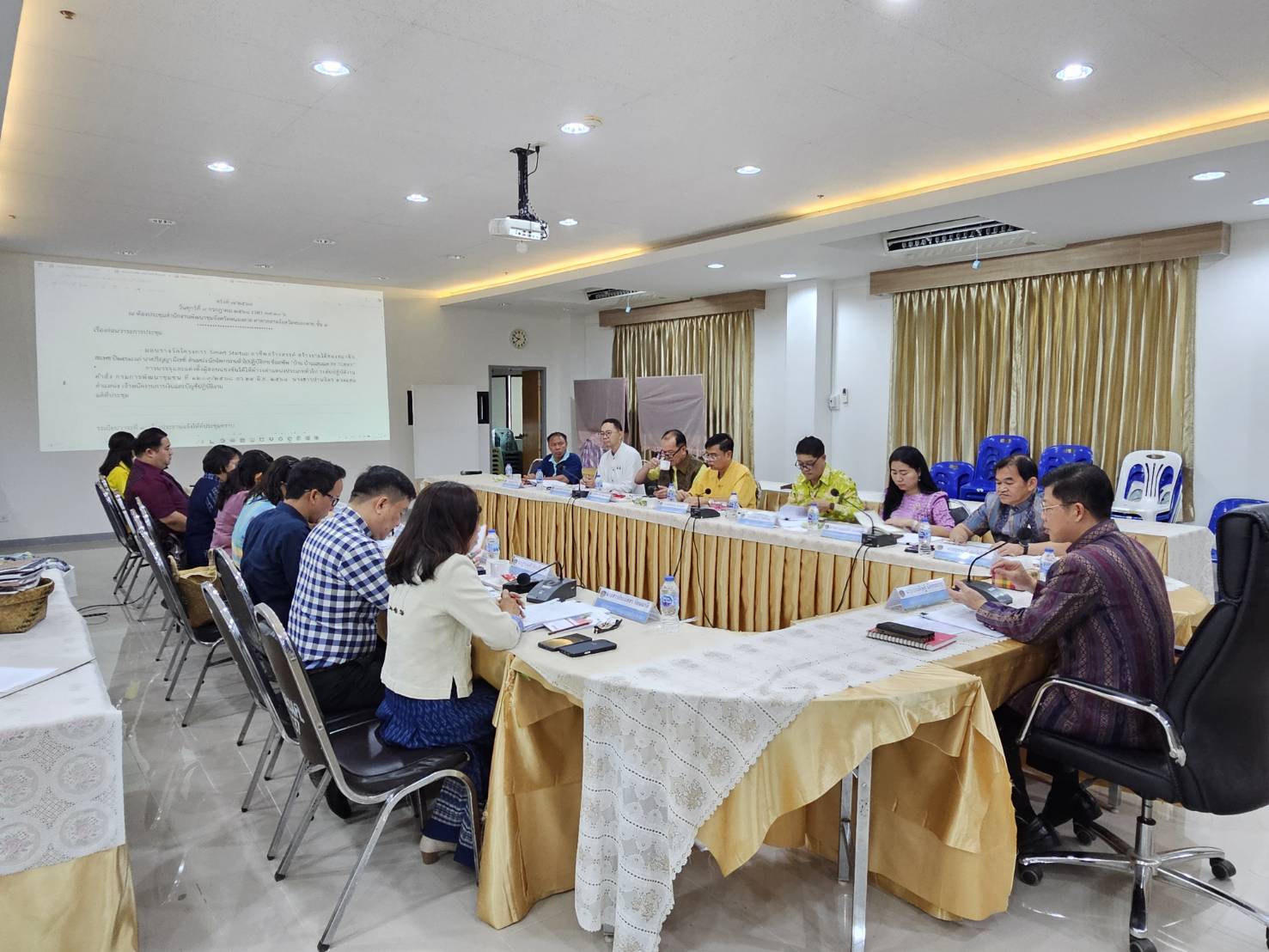 พช.หนองคาย ประชุมผู้อำนวยการกลุ่มงาน และพัฒนาการอำเภอ ครั้งที่ 7/2568