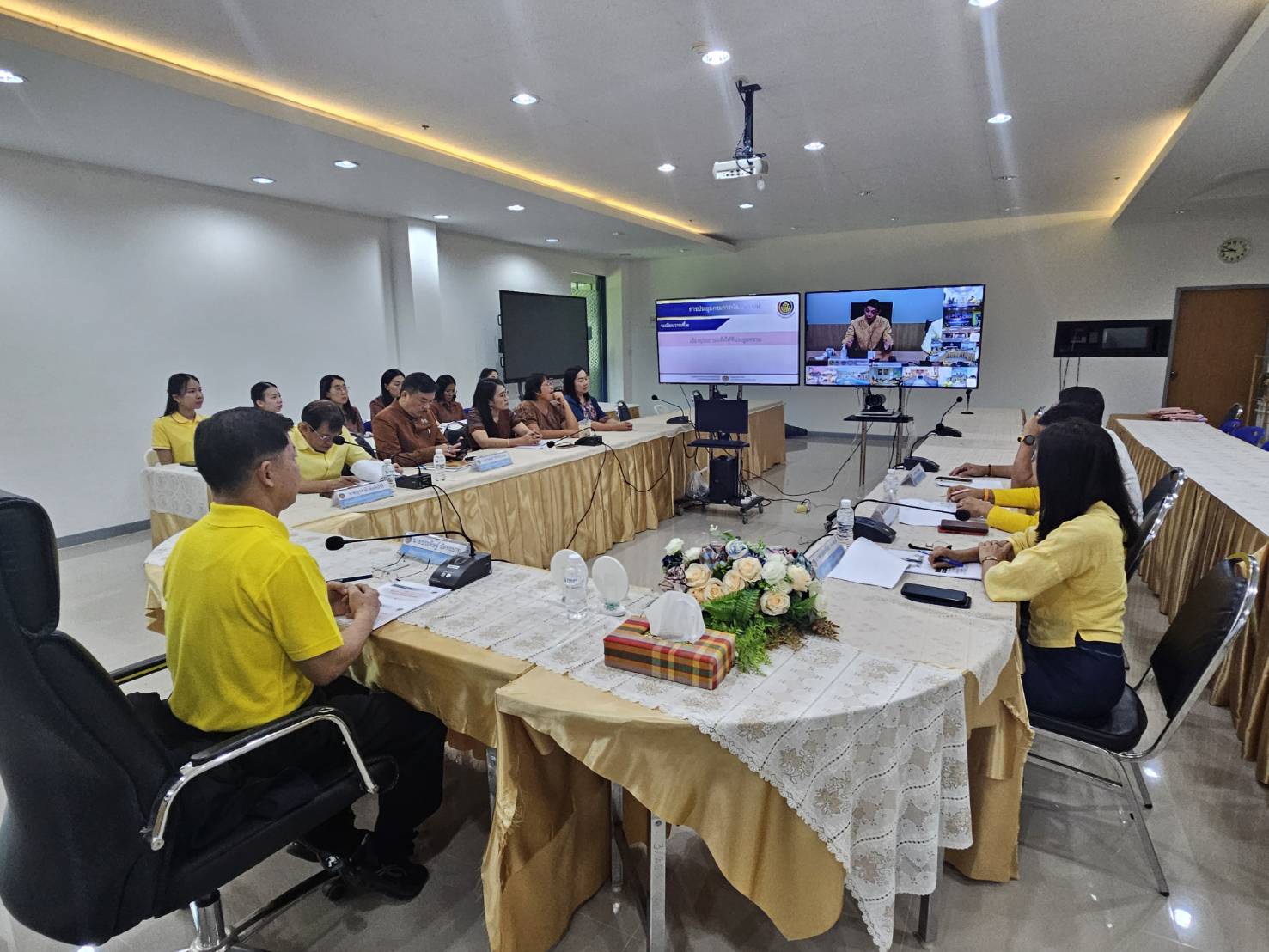 พช.หนองคาย ร่วมการประชุมกรมการพัฒนาชุมชน ครั้งที่ 7/2568 ผ่านระบบวิดีทัศน์ทางไกล (Video Conference)
