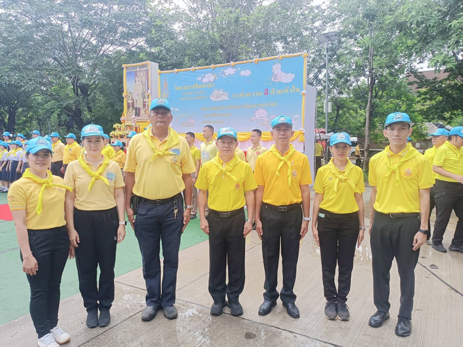 พช.หนองคาย เข้าร่วมกิจกรรมจิตอาสาพัฒนาเนื่องในโอกาสวันเฉลิมพระชนมพรรษาฯ 28 กรกฎาคม 2568