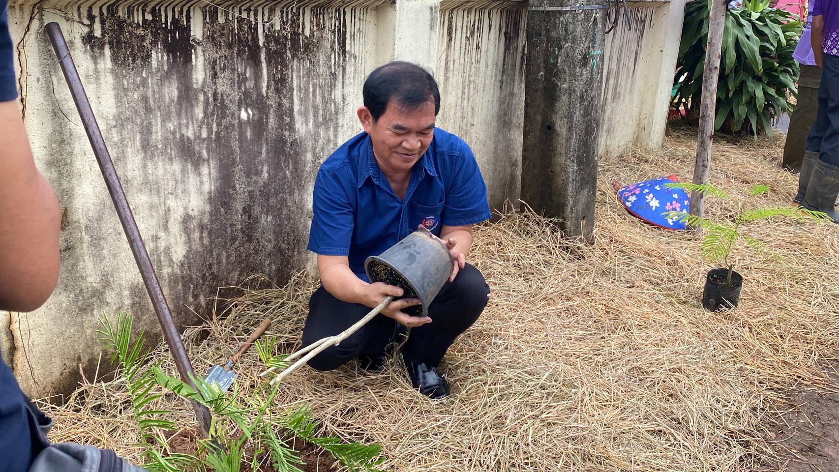 พช.หนองคาย จัดกิจกรรม “เส้นทางนี้มีผล ผู้คนรักกัน ปันสุข” น้อมนำแนวพระราชดำริฯ สร้างความมั่นคงทางอาหาร