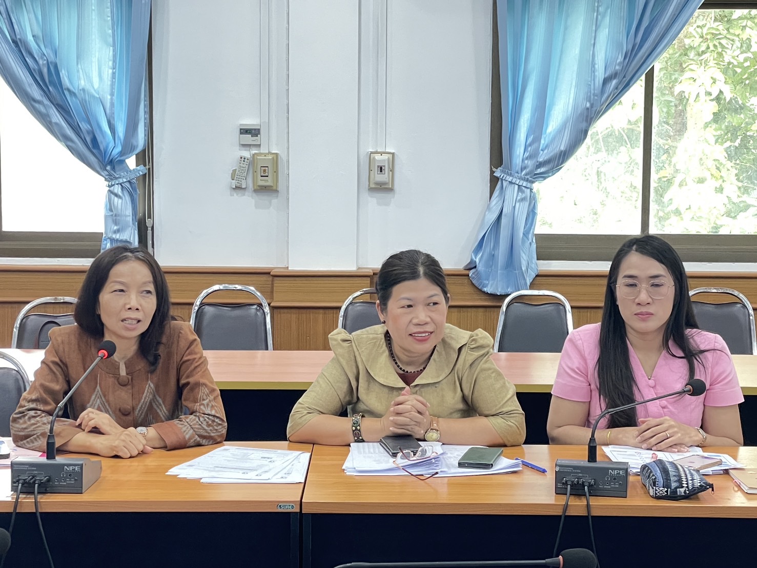 กองทุนฯ สตรี หนองคาย ลงพื้นที่ประชาสัมพันธ์มาตรการช่วยเหลือลูกหนี้กองทุนพัฒนาบทบาทสตรี “เดินหน้าสู้หนี้ ร่วมสร้างพลังสตรี เปลี่ยนหนี้เป็นพลัง เปลี่ยนปัญหาเป็นโอกาส”