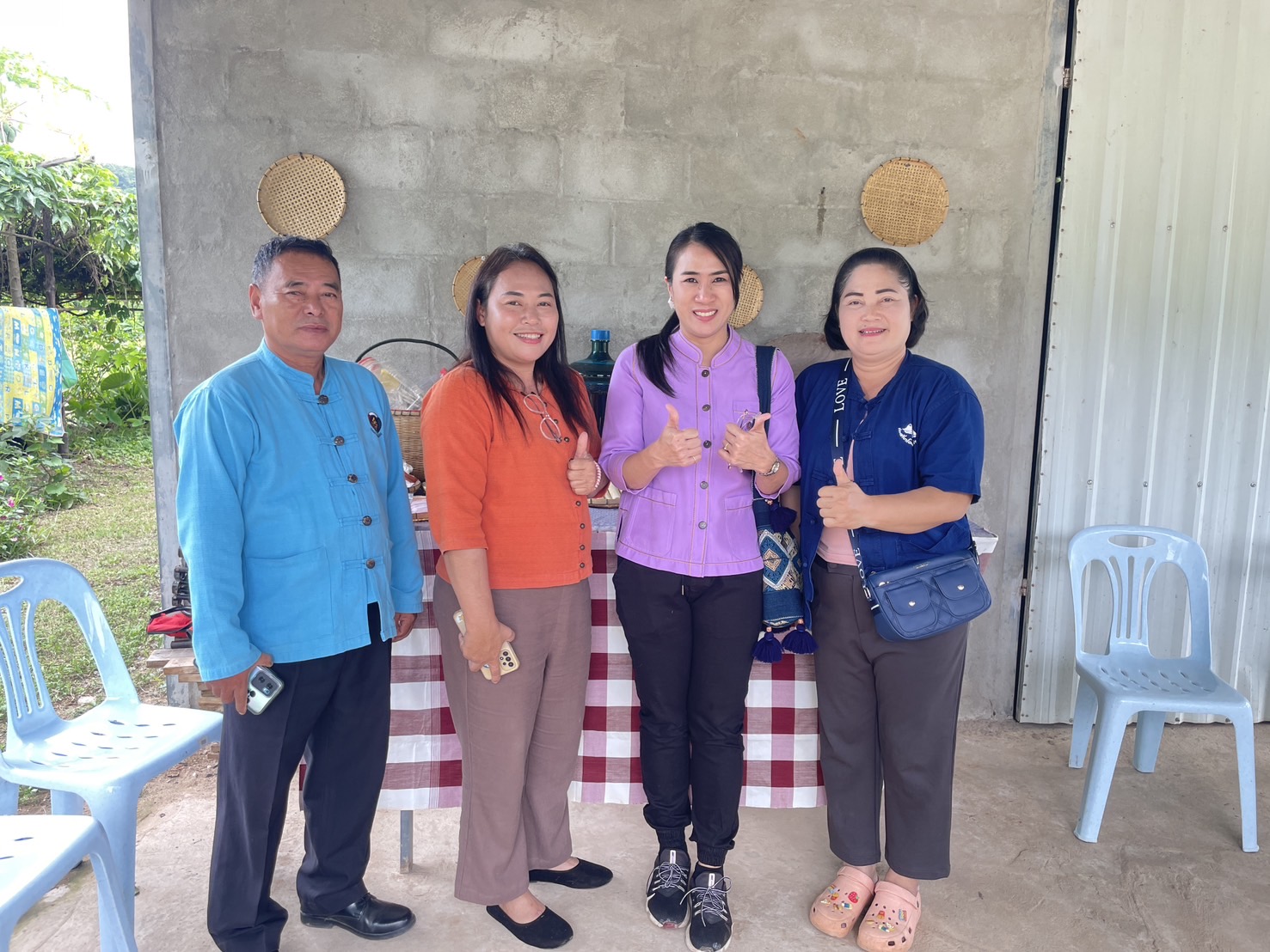 กองทุนฯ สตรี หนองคาย ลงพื้นที่ประเมินกลั่นกรองโครงการเงินทุนหมุนเวียน อำเภอสังคม